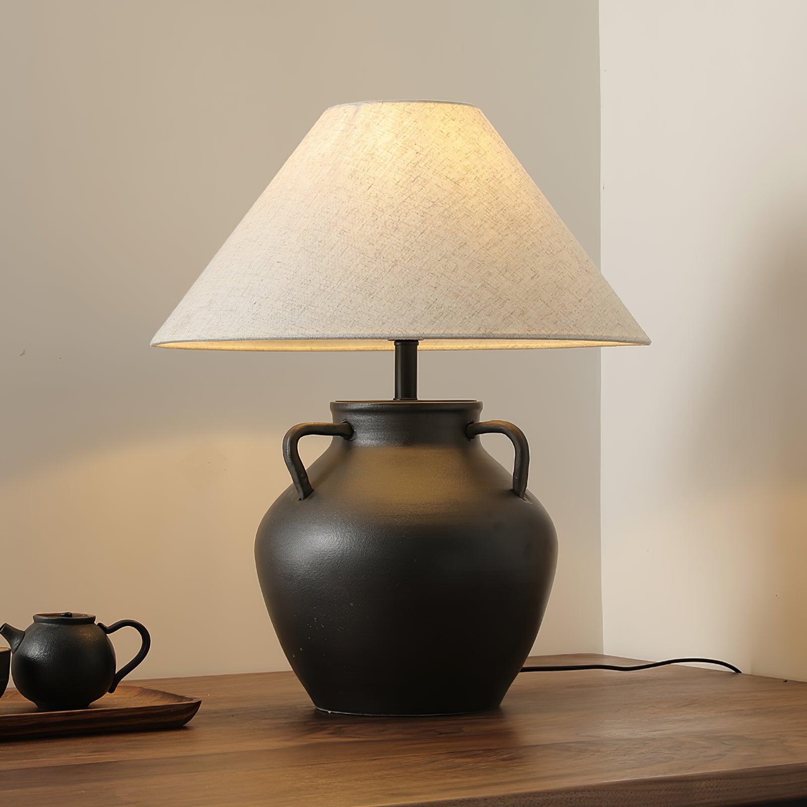 Old Wine Pot Table Lamp