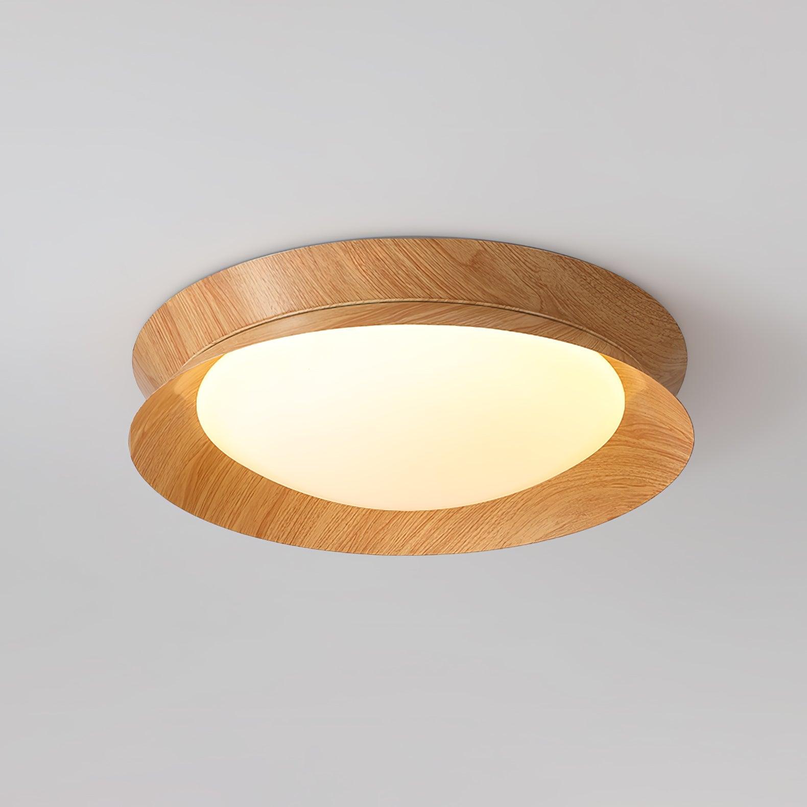 Double Half Round Ceiling Light