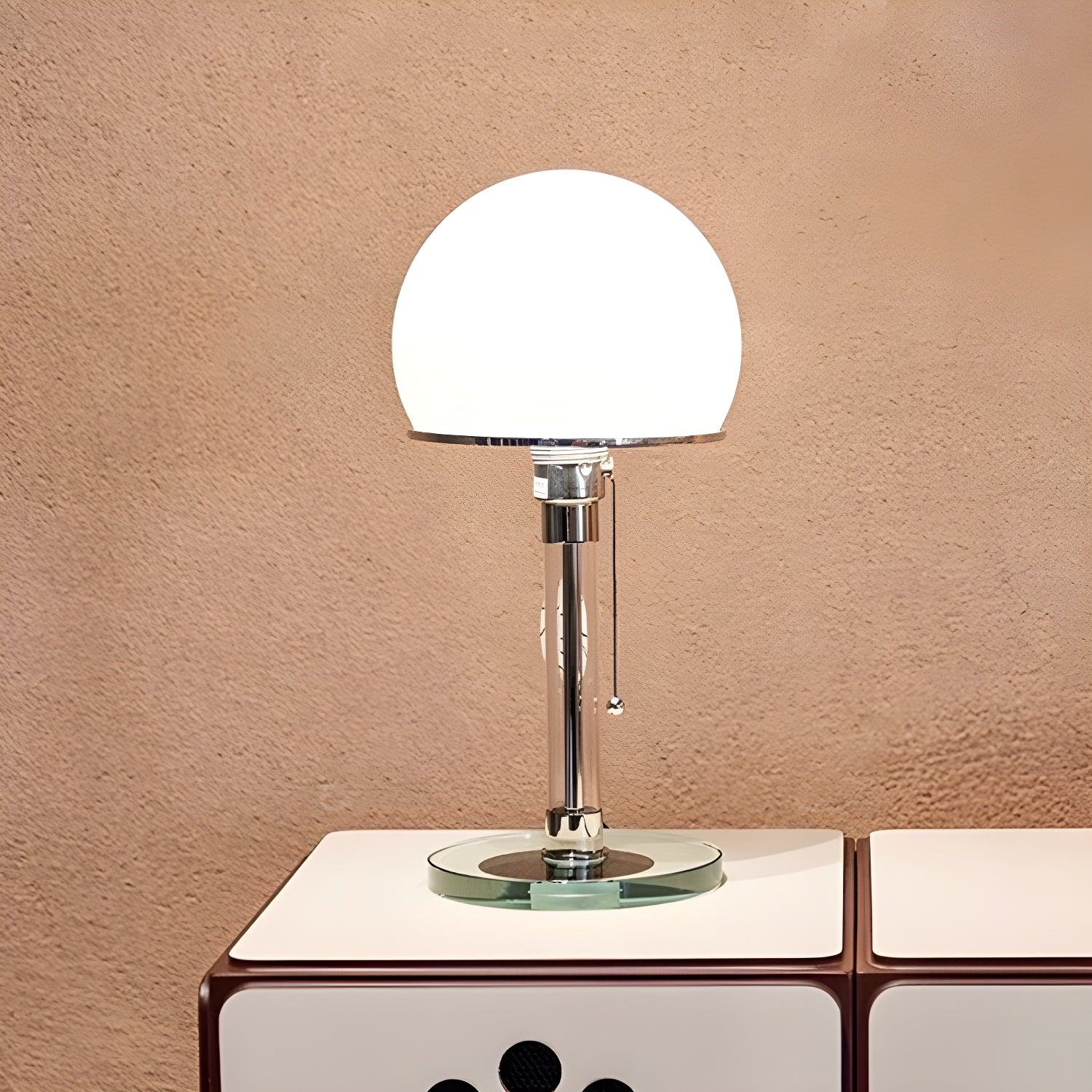 Globe Glass Table Lamp