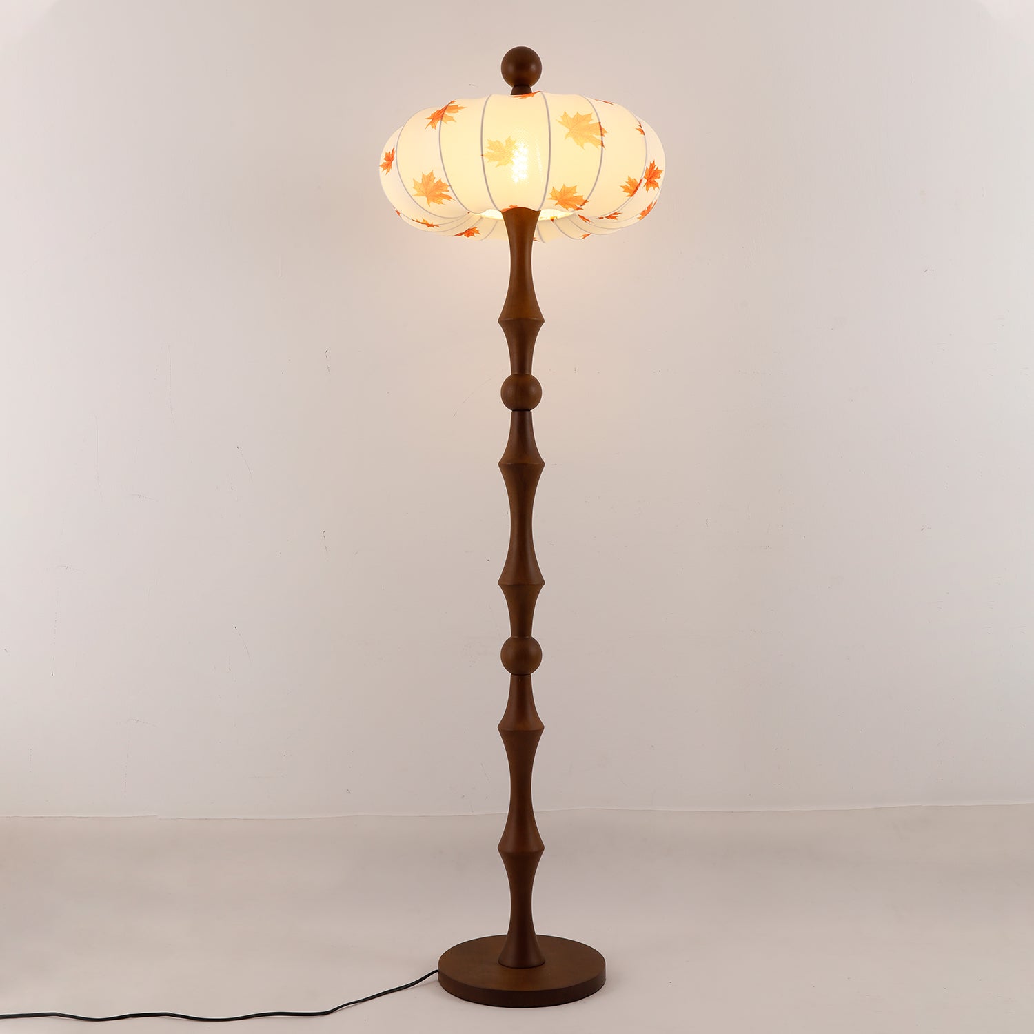 Milo Walnut Floor Lamp