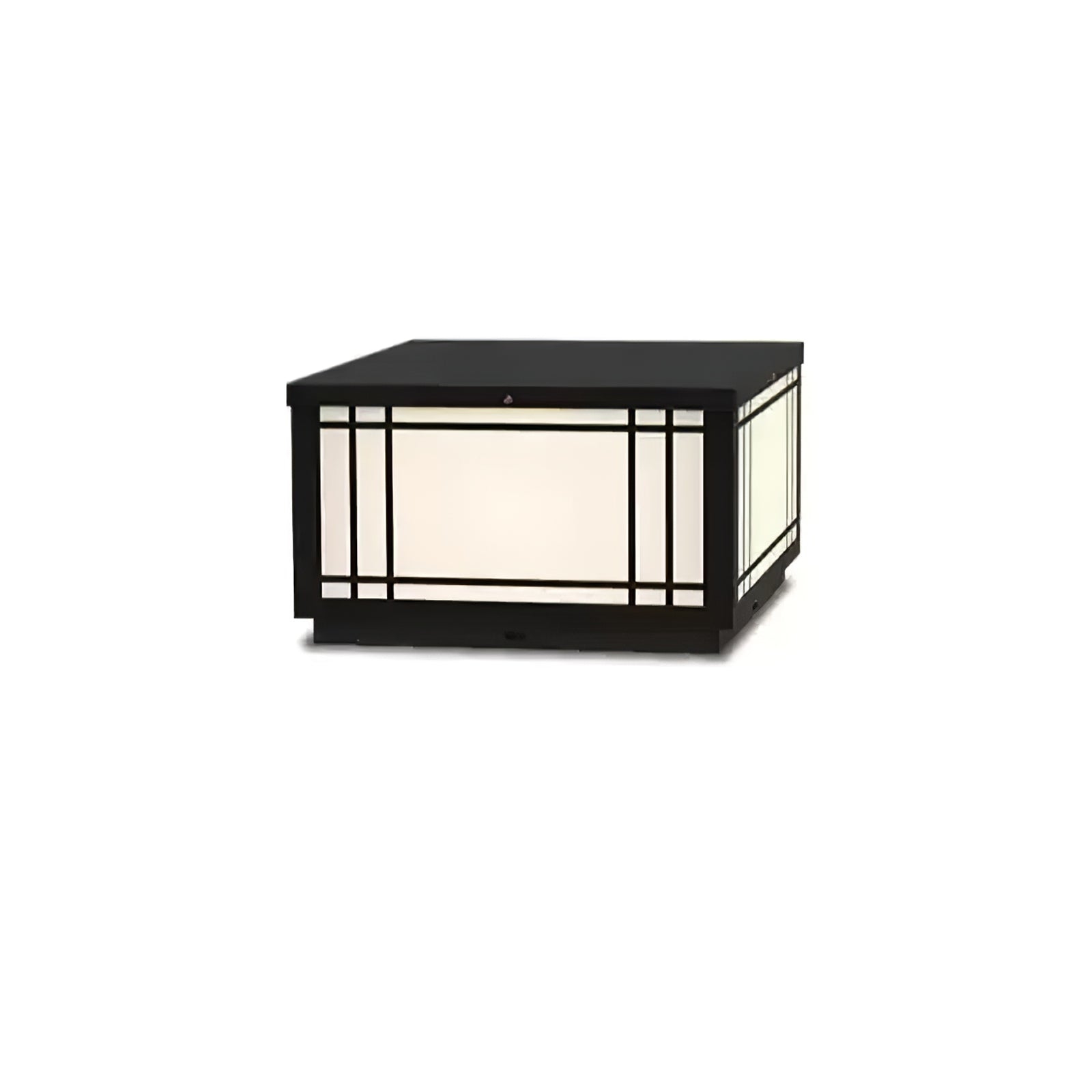 Harrison Solar Cube Outdoor Lamp