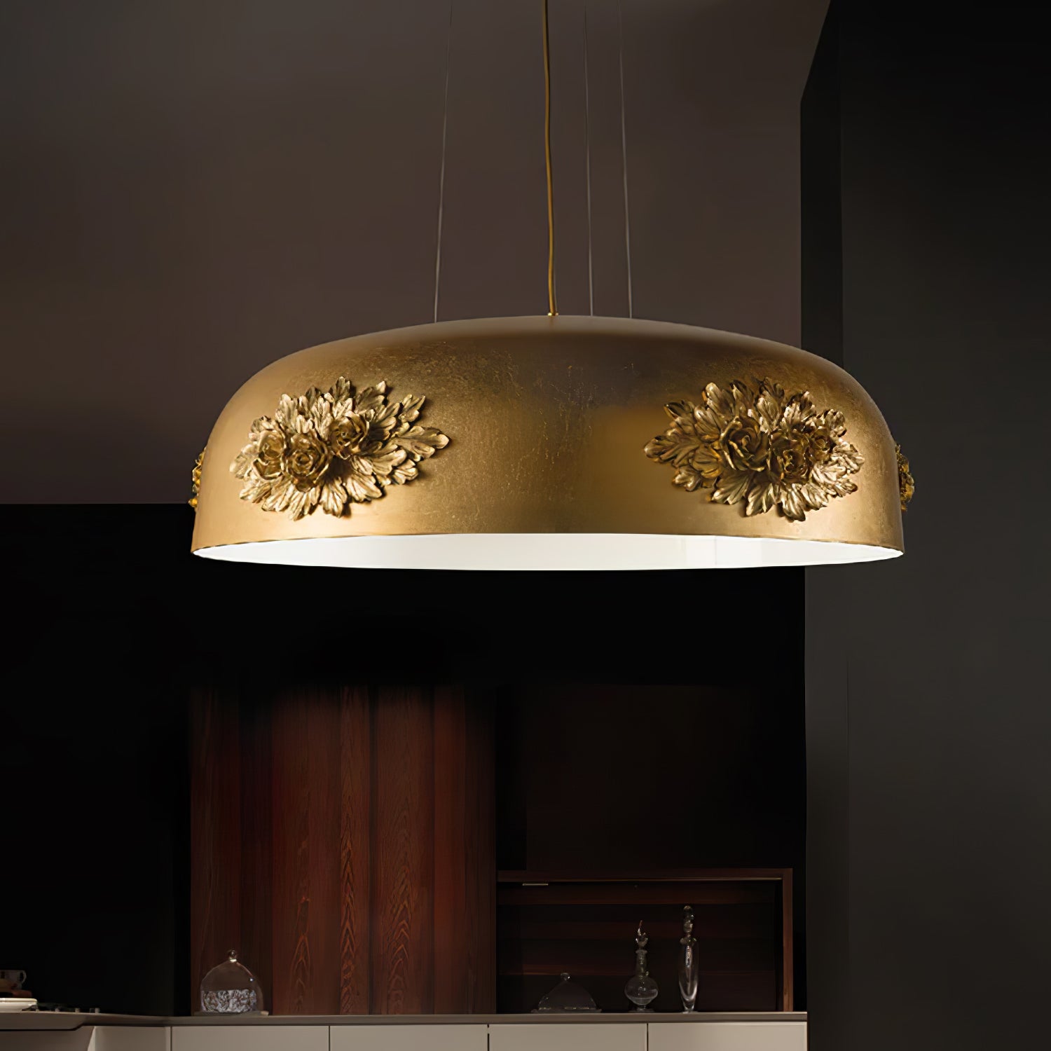 Gold Tuzzi Pendant Light