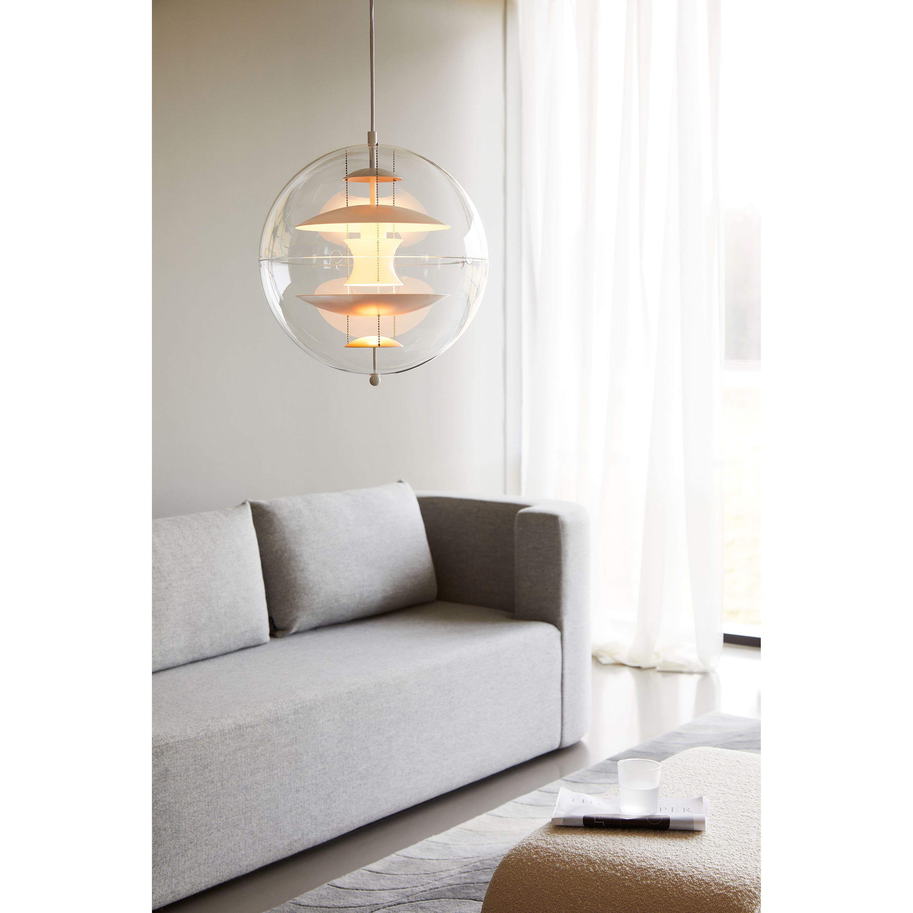 Round Sphere Pendant Lamp