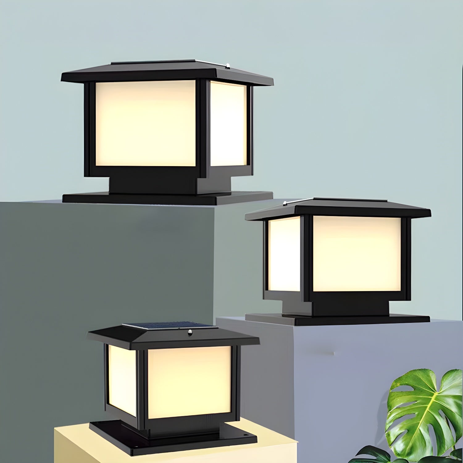 Cassian Solar Post Outdoor Light