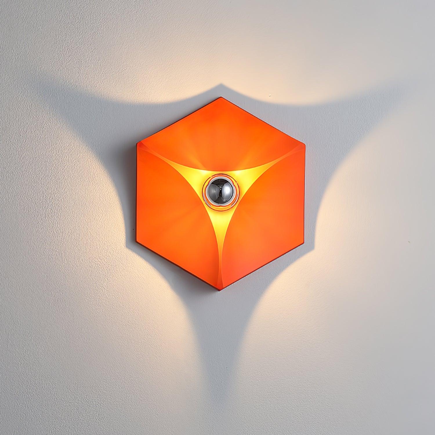 Pentagon Combination Wall Lamp