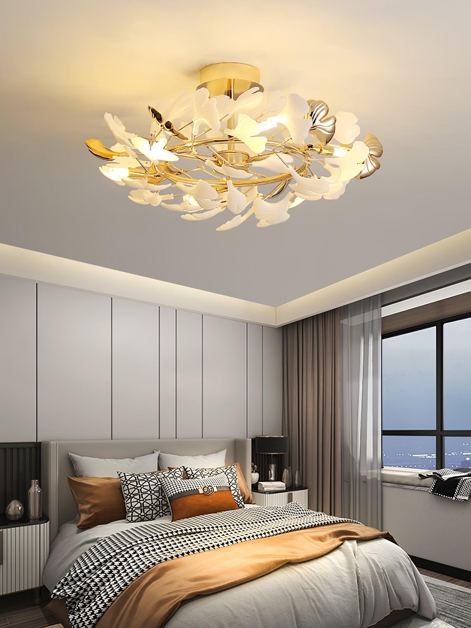 Gingko Rotating Ceiling Lamp