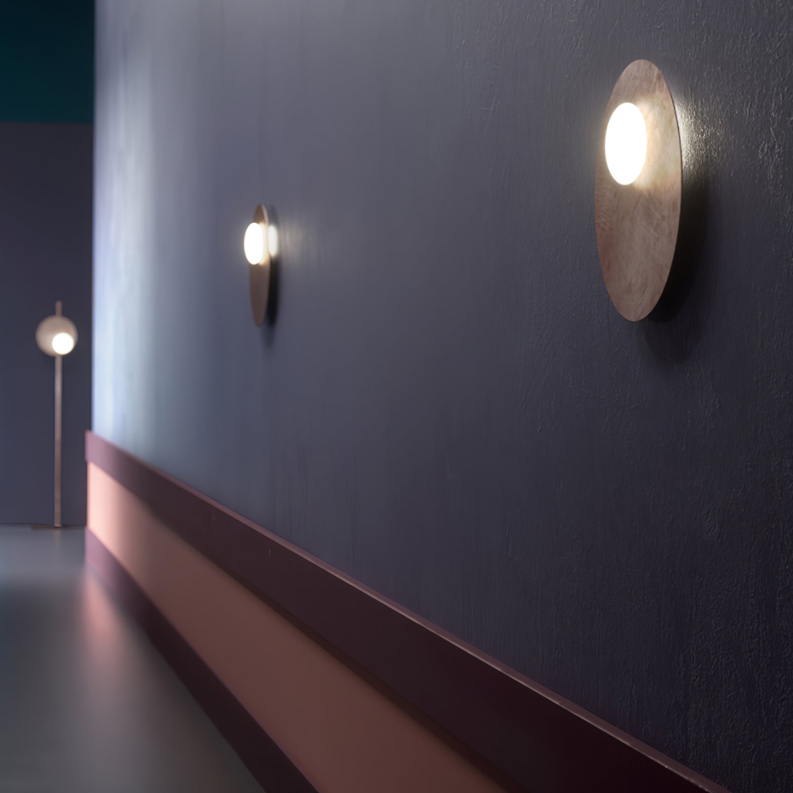 Nodes Angled Wall Sconce