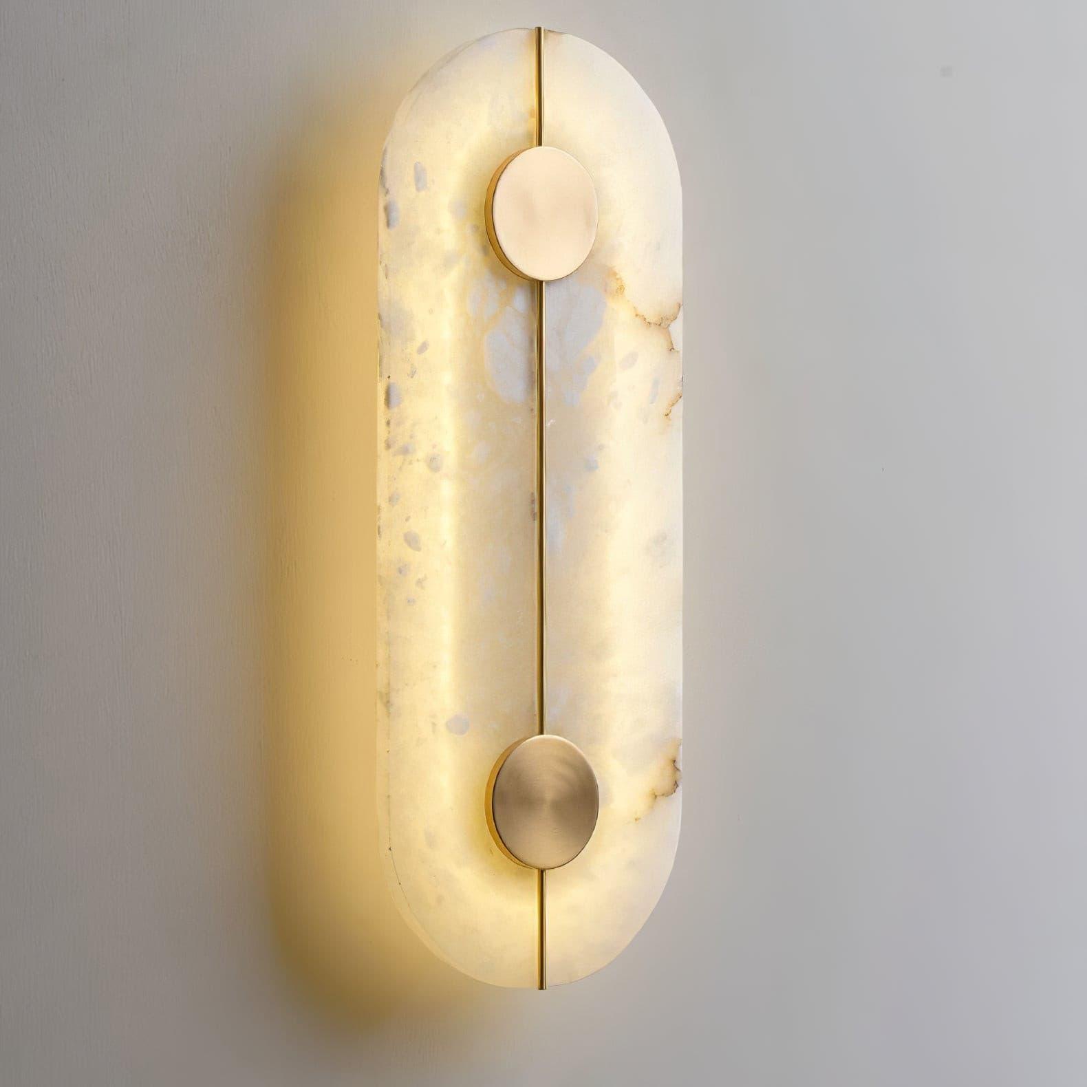 Artistic Alabaster Wall Lamp