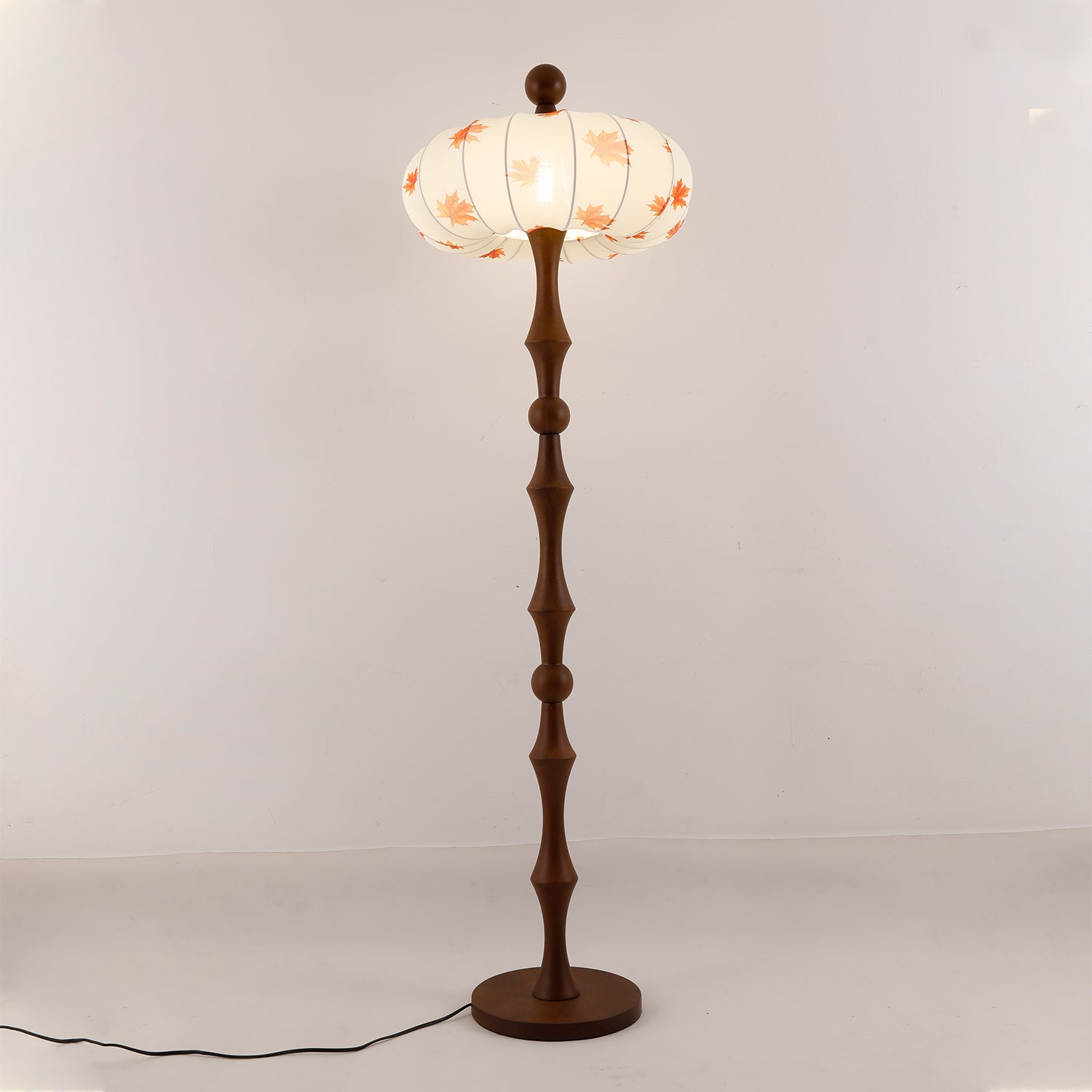 Milo Walnut Floor Lamp