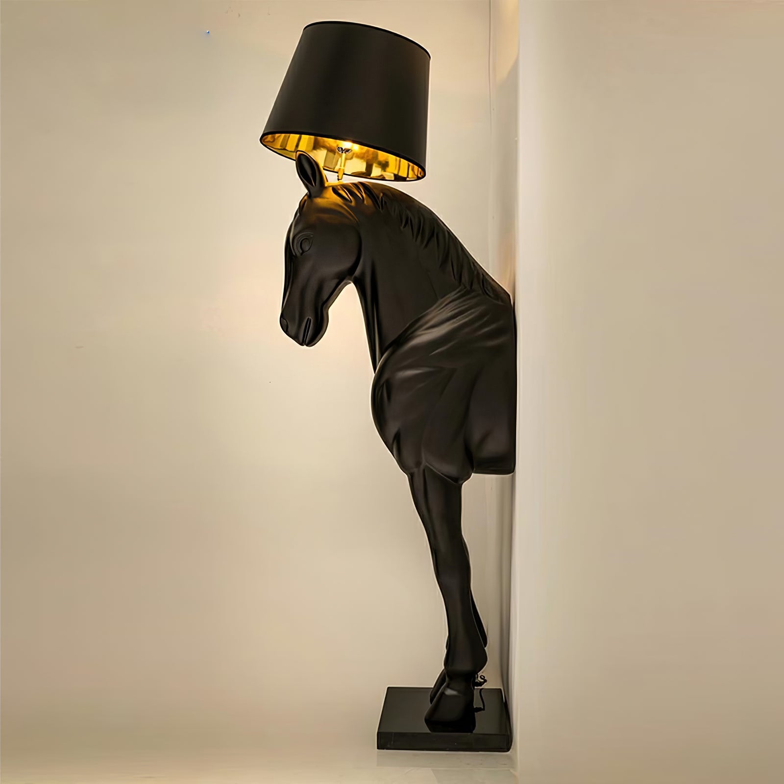 Horse Statue Floor Lamp