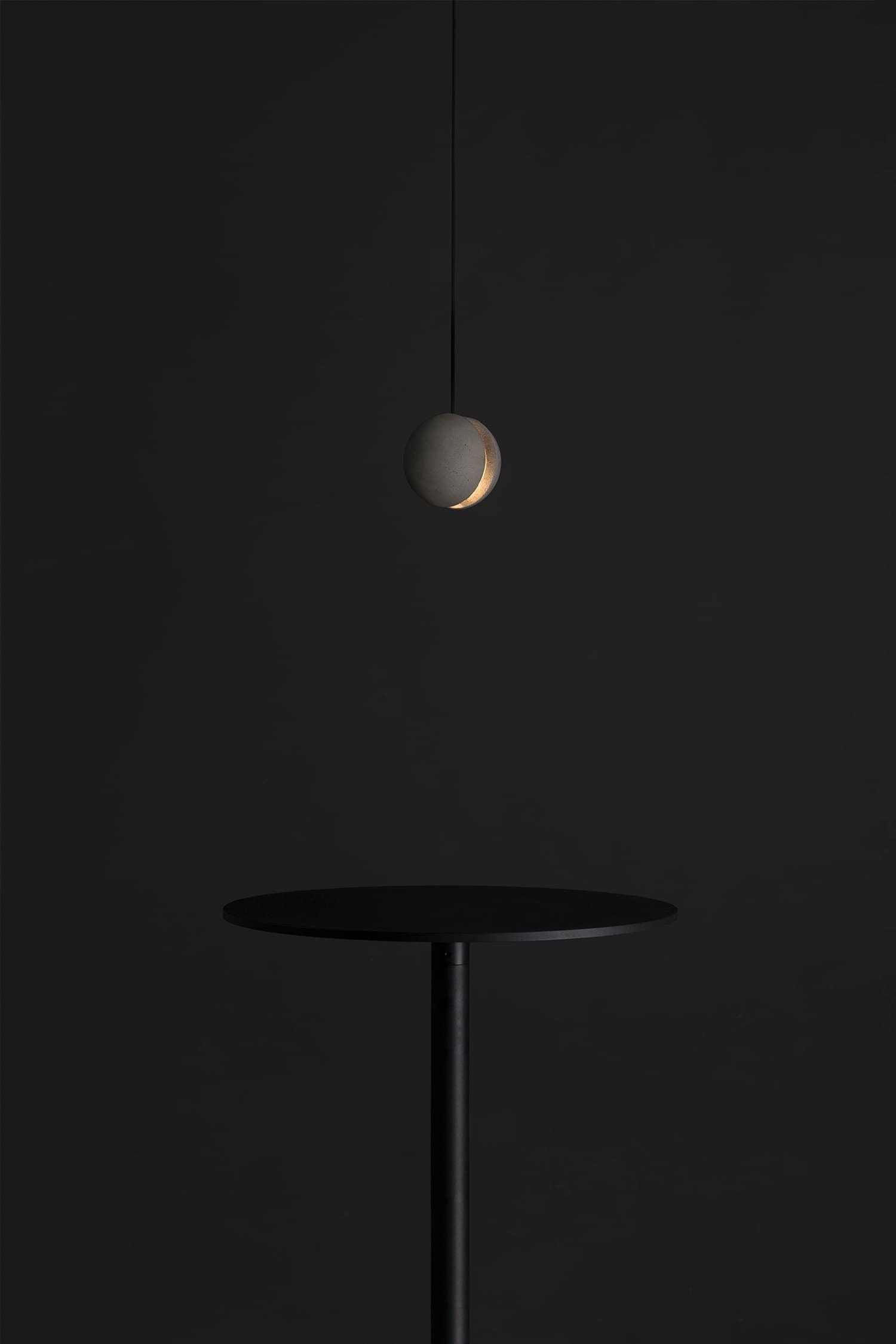 Moon Concrete Pendant Lamp