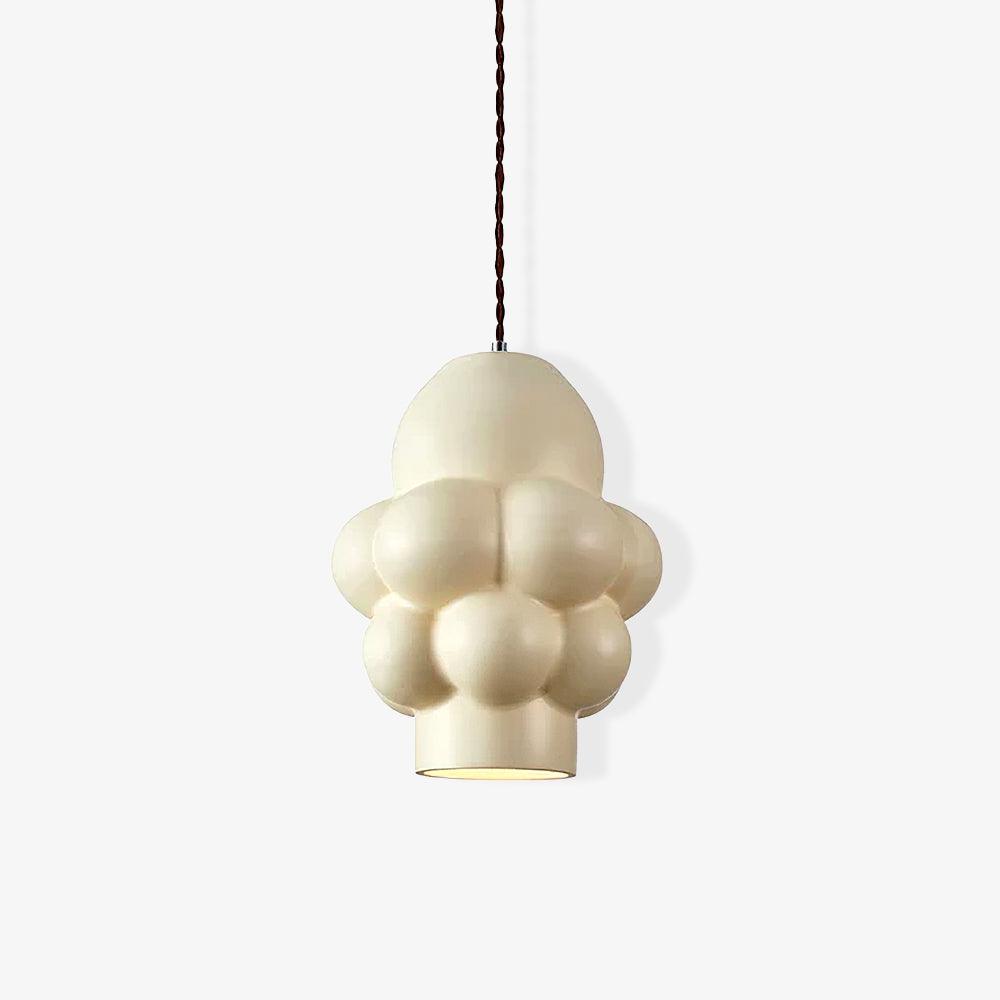 Resin Cream Pendant Lamp