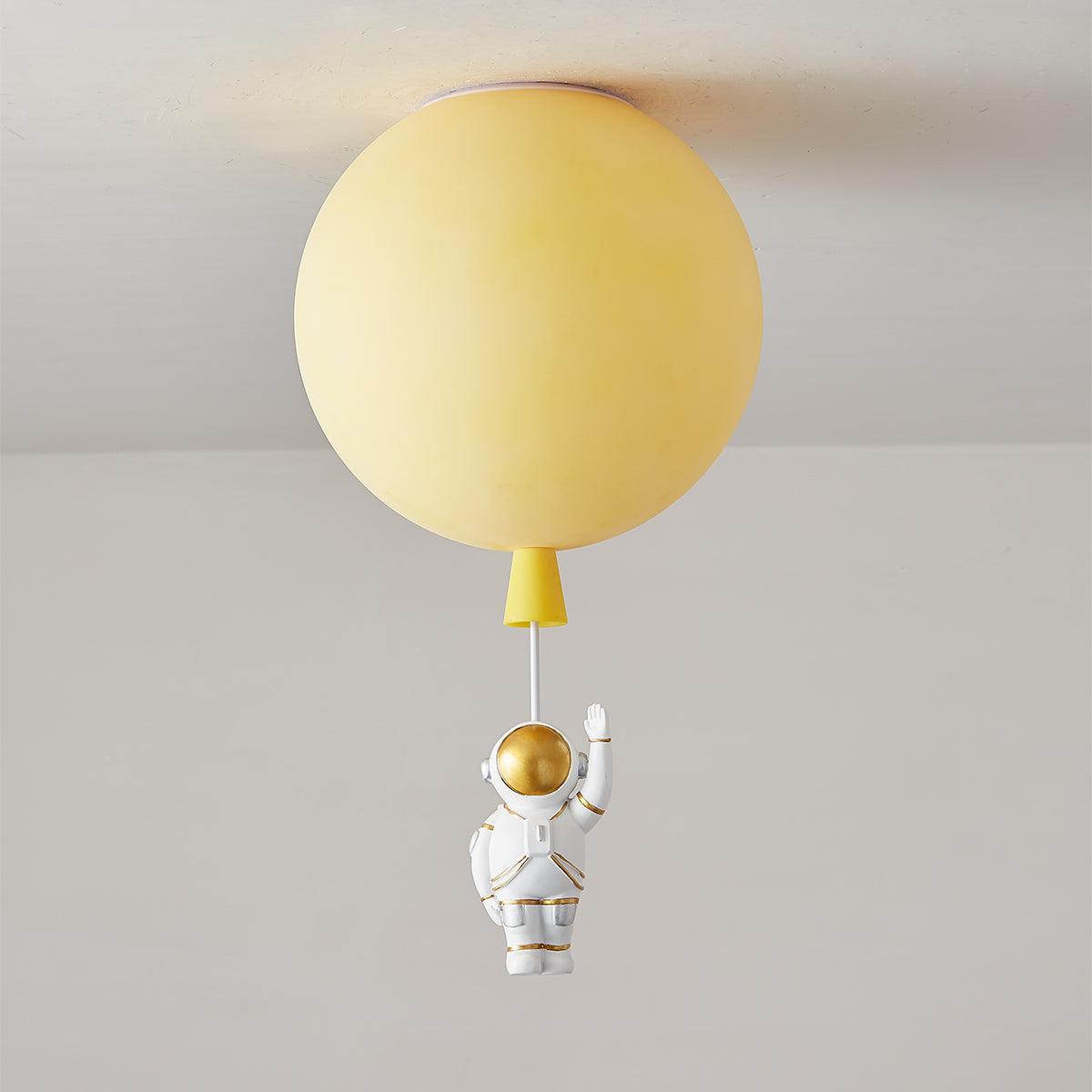 Frosted Balloon Ceiling Light