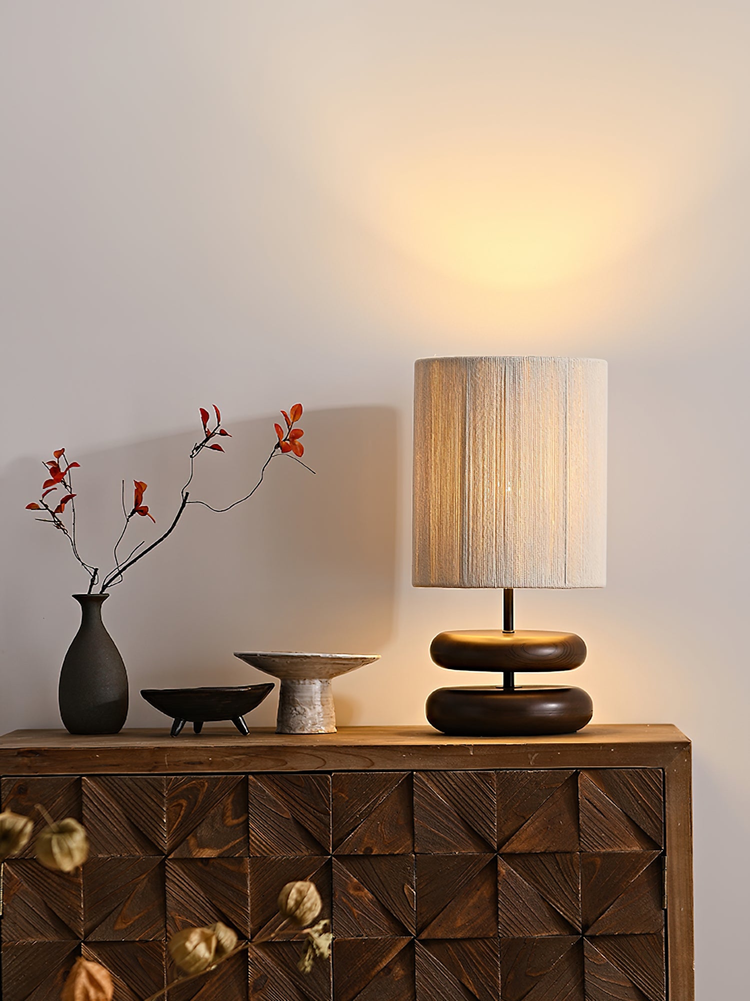 Nora Wood Table Lamp