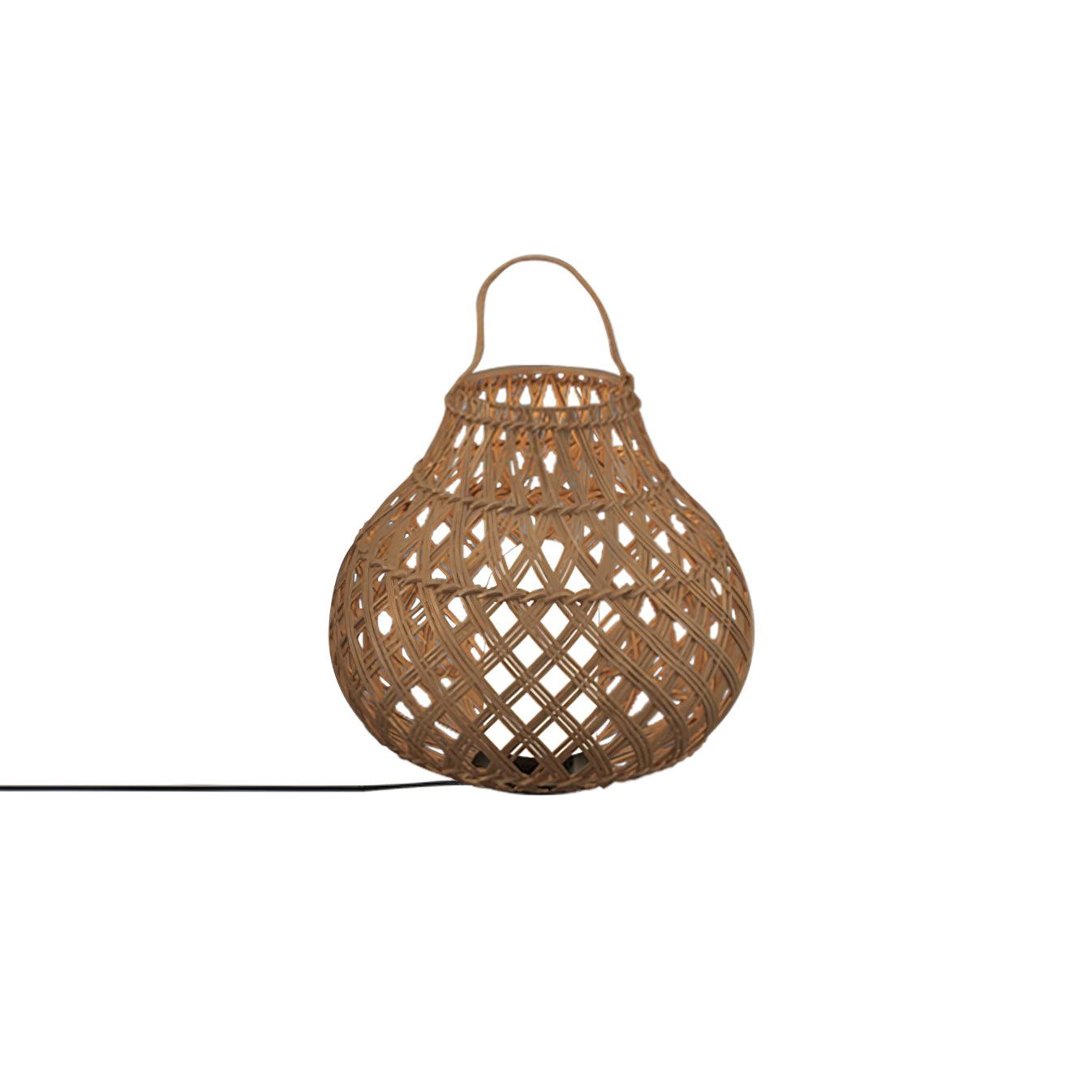 Woven Sphere Lantern Outdoor Lamp