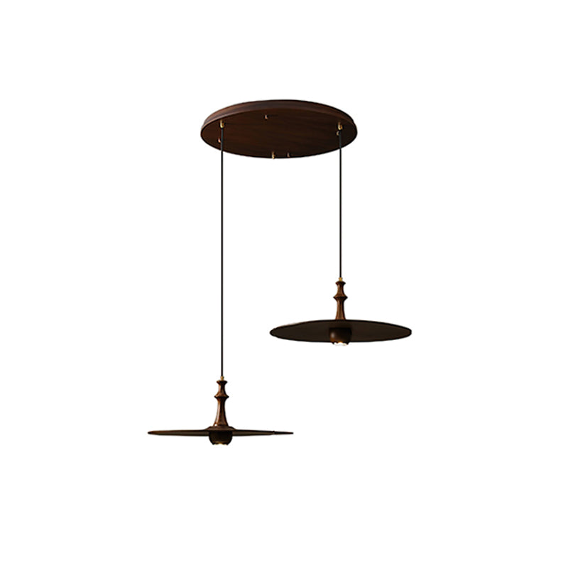 Spindle Disc Pendant Lamp