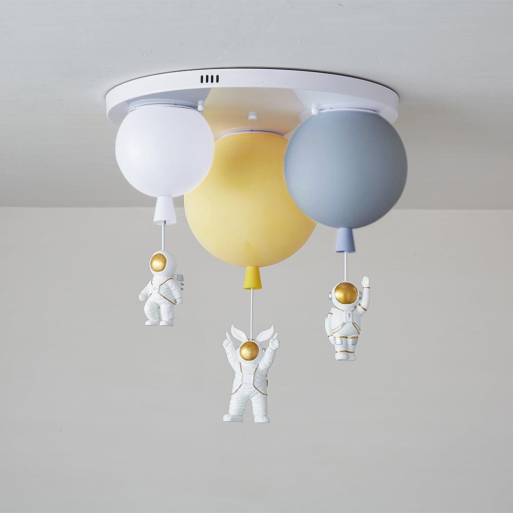 Frosted Balloon Combination Ceiling Lamp