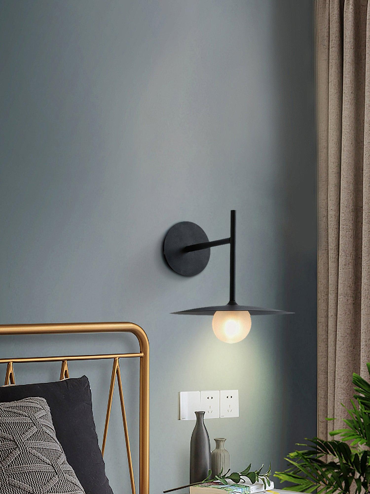 Gea Iron Plug-In Wall Lamp