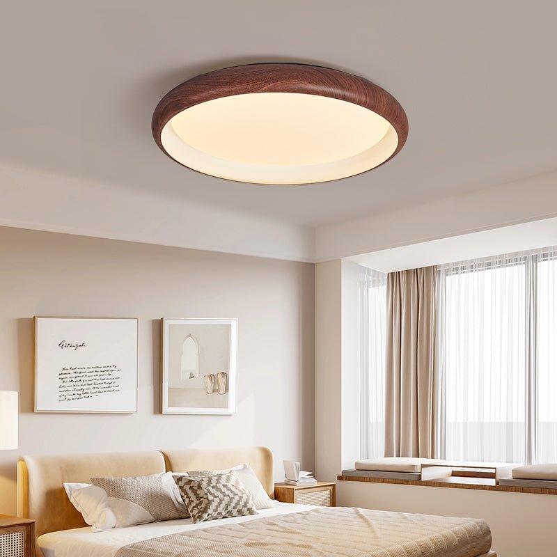 Valencia Walnut Ceiling Light