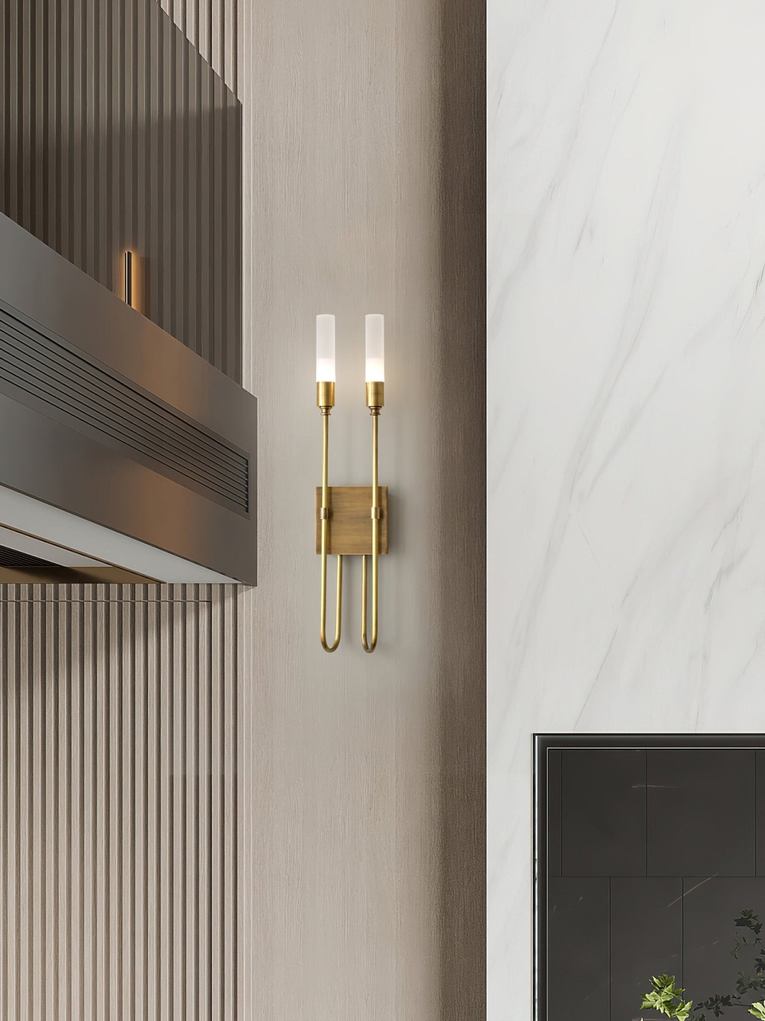 Double Arrow Wall Sconce