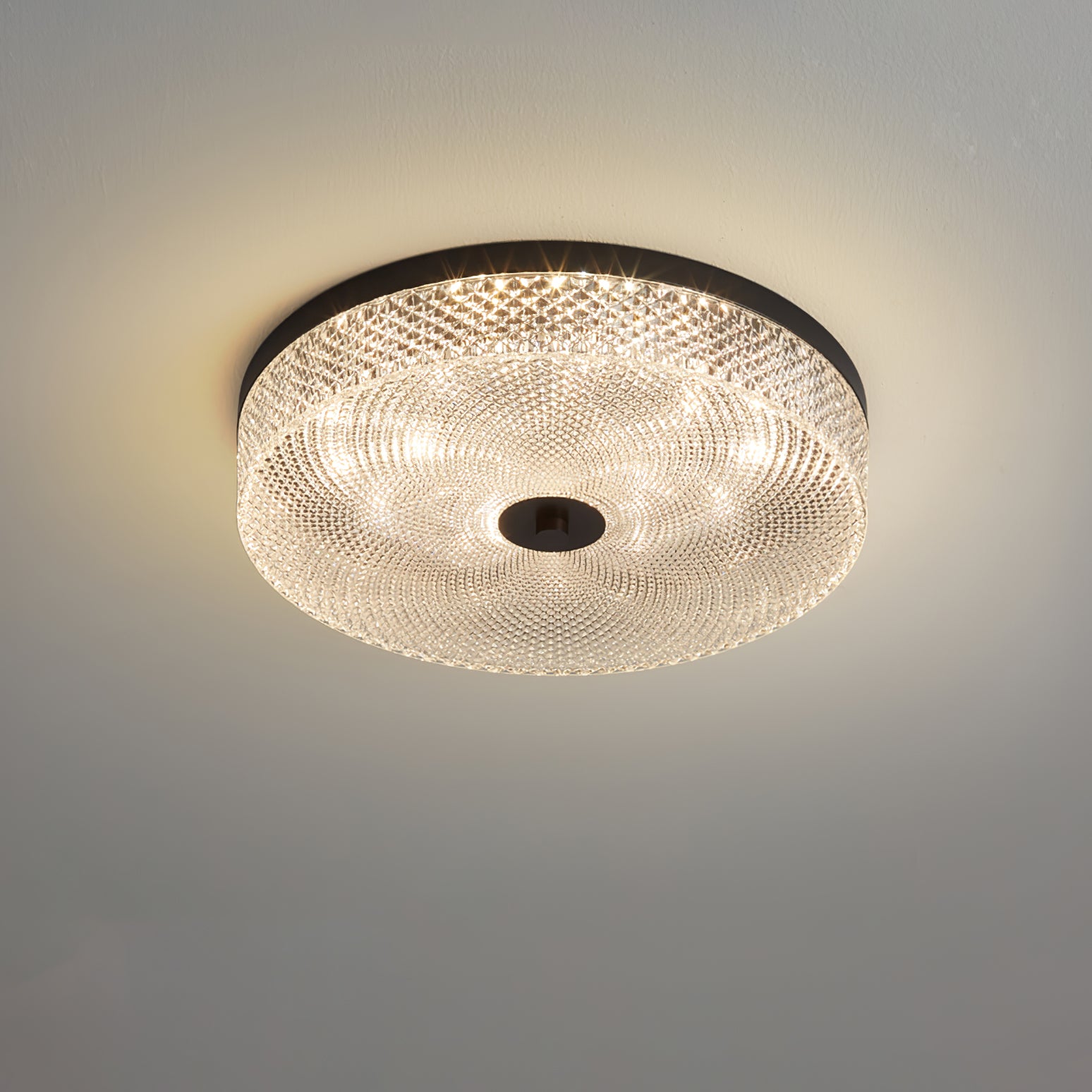 Glimmering Striped Ceiling Light