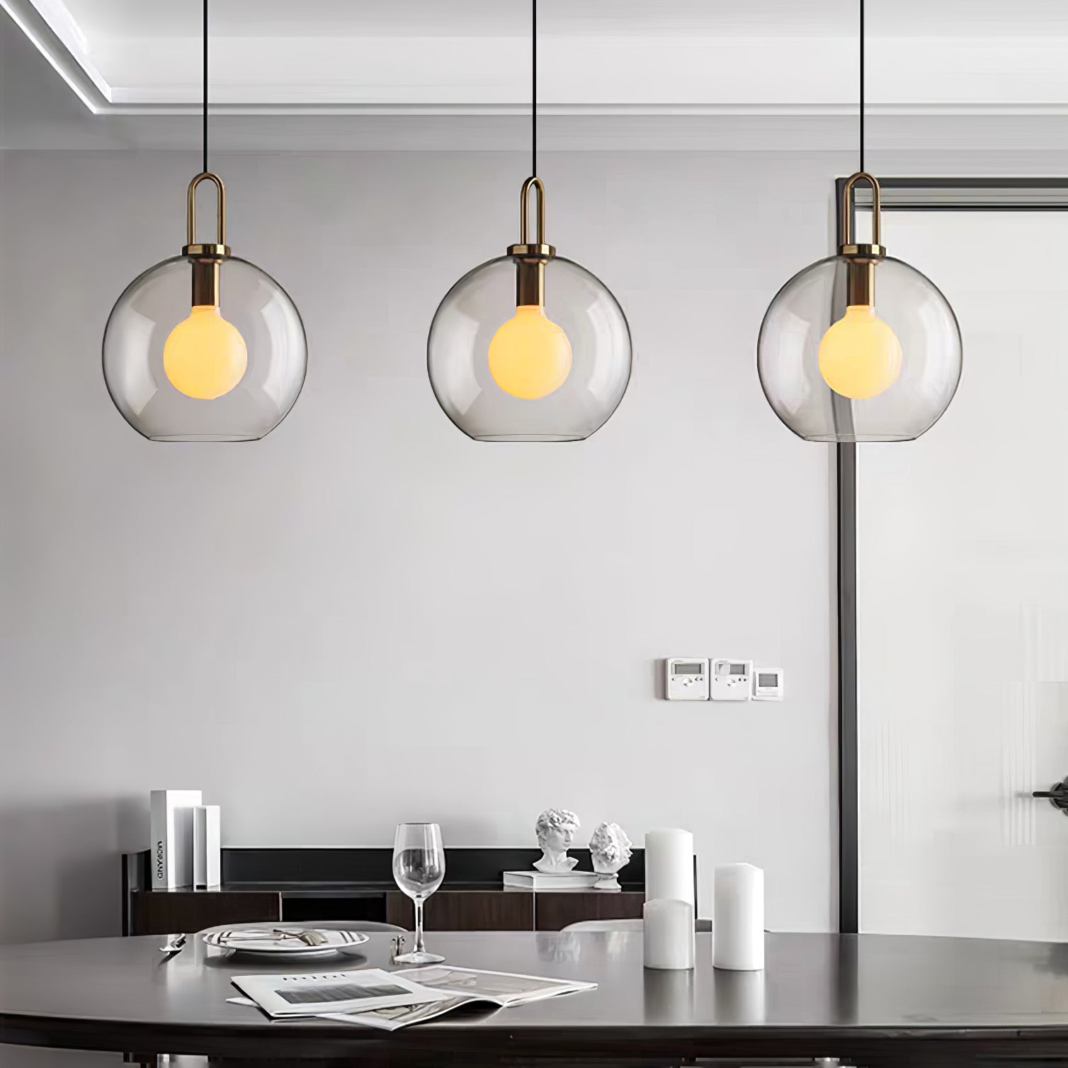 Pendulum Glass Pendant Lamp