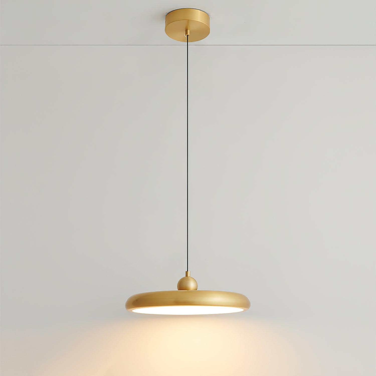 Thin Disc Pendant Lamp