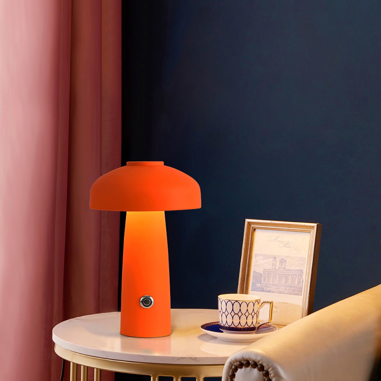 Leon Mushroom Built-in Battery Table Lamp