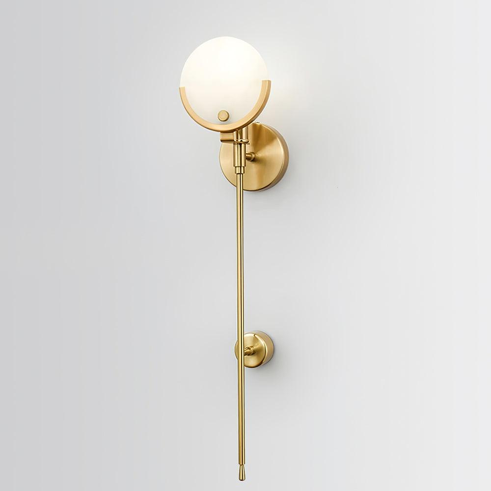 Ava Brass Wall Lamp