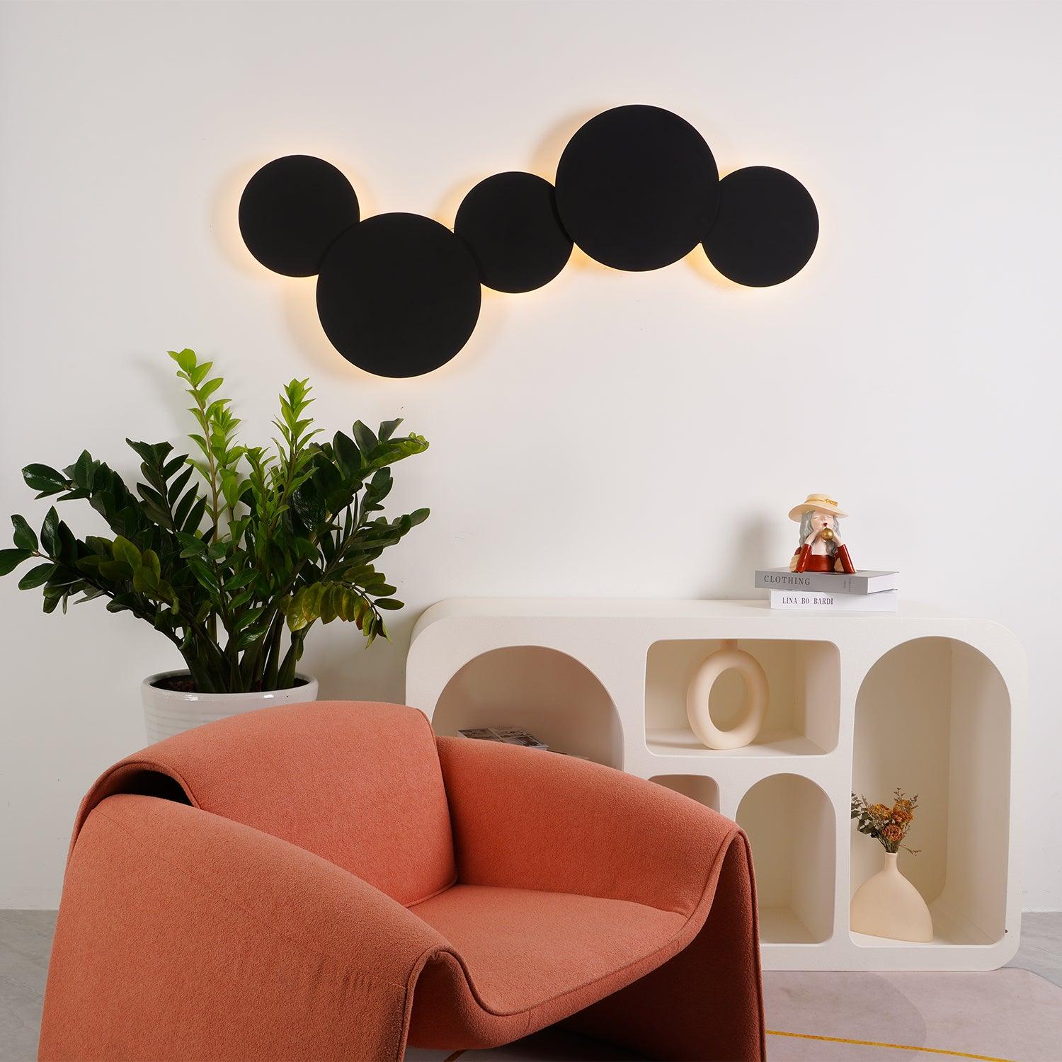 Geometric Disc Wall Lamp