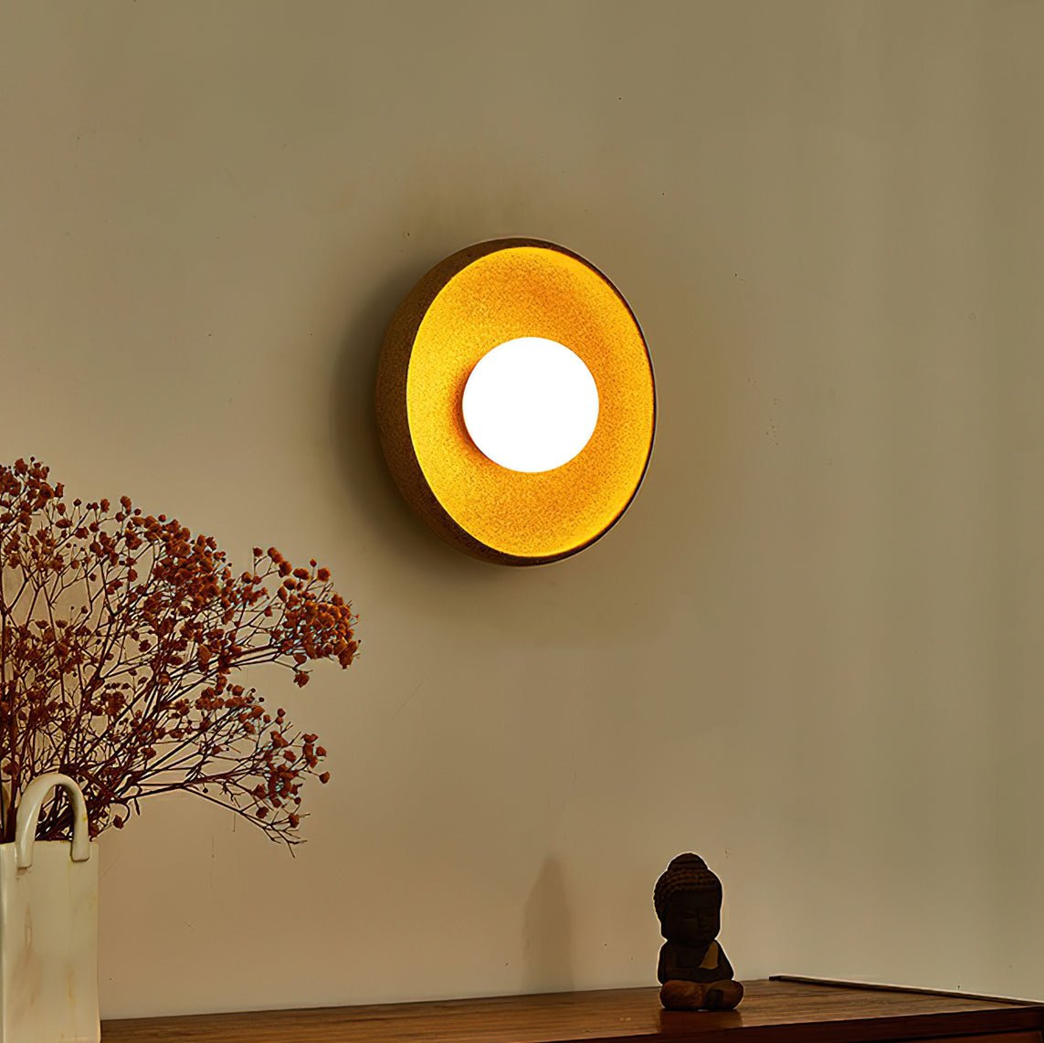 Dusk Round Wall Light