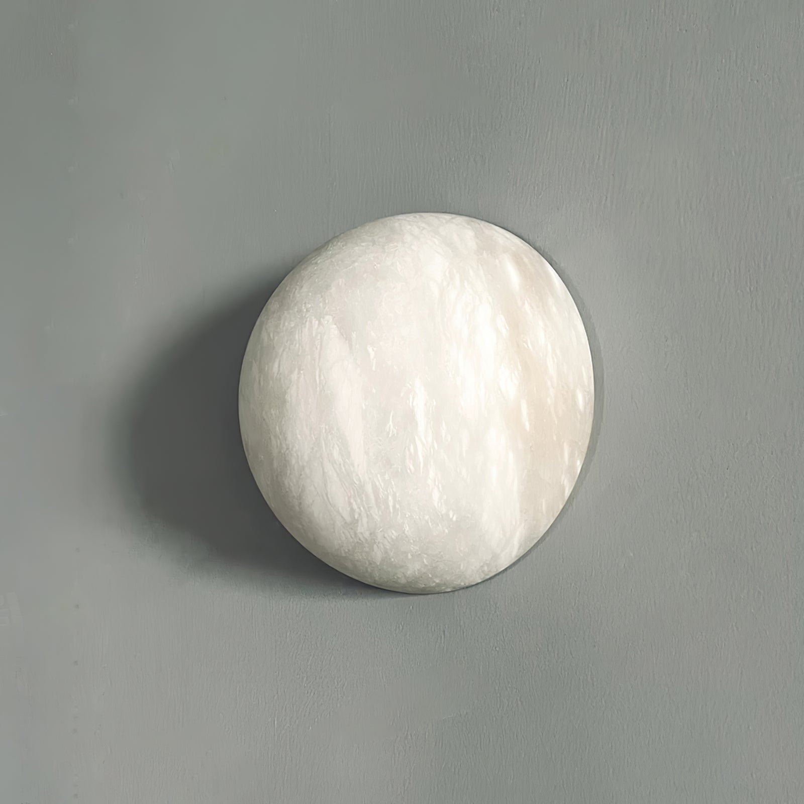 Snowflake Alabaster Wall Sconce