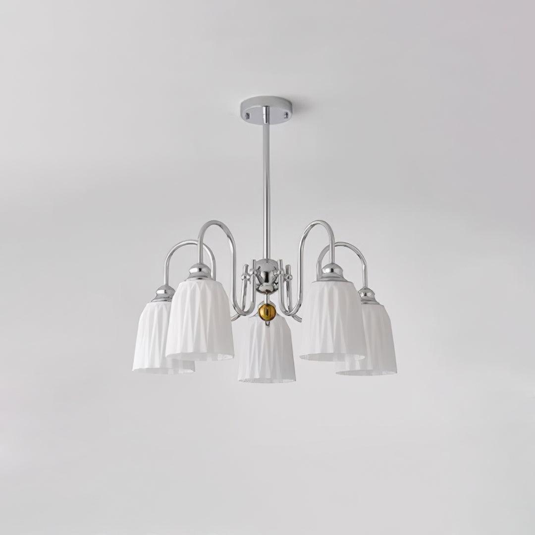 Bauhaus Pleated Chandelier