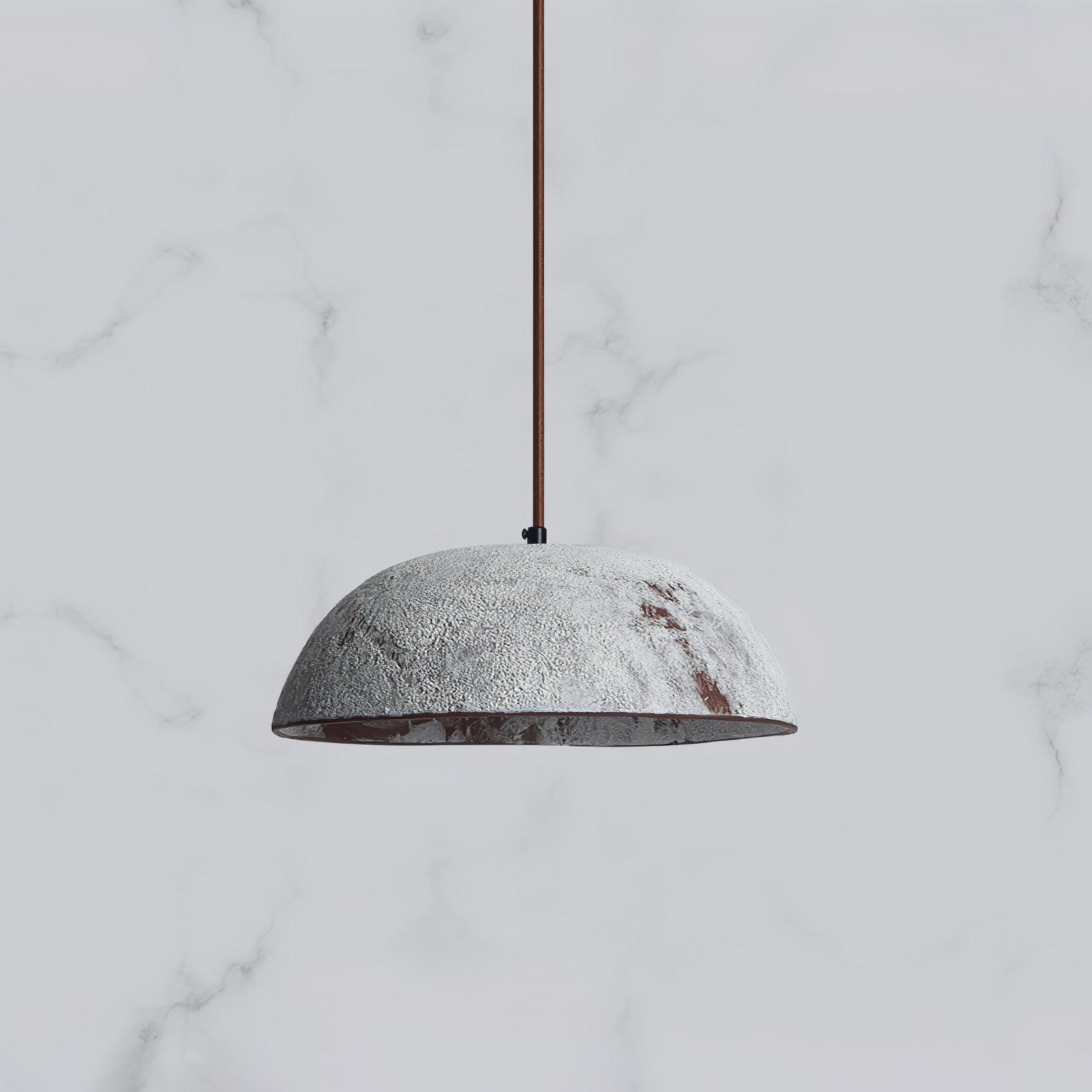 Half Dome Vintage Ceramic Pendant Lamp