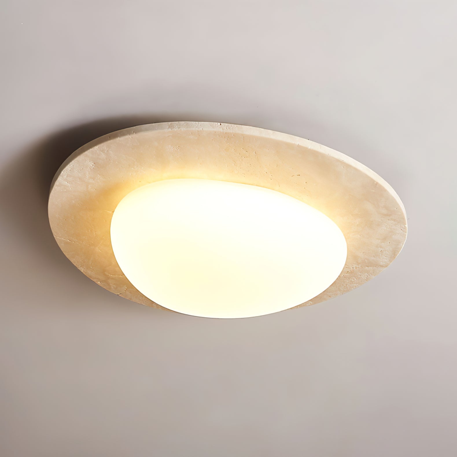 Aurora Stone Ceiling Light