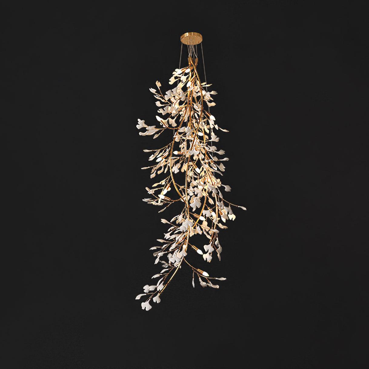 Gingko Long Branch Chandelier