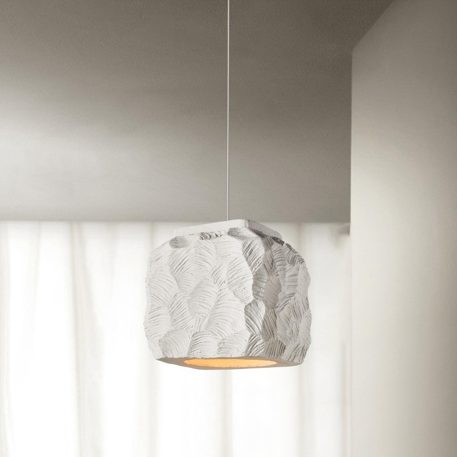 Resin Geometry Pendant Lamp