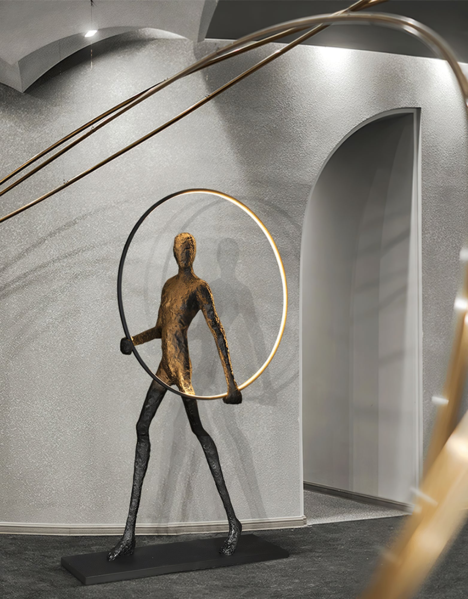 Aeon Sculpture Floor Lamp