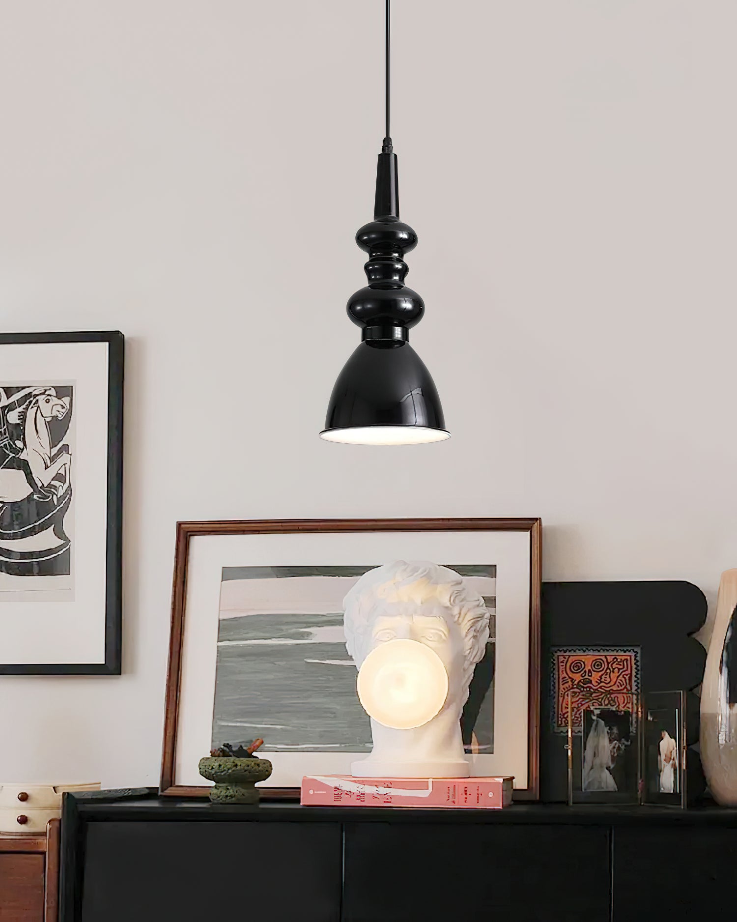 Svelte Noir Pendant Light