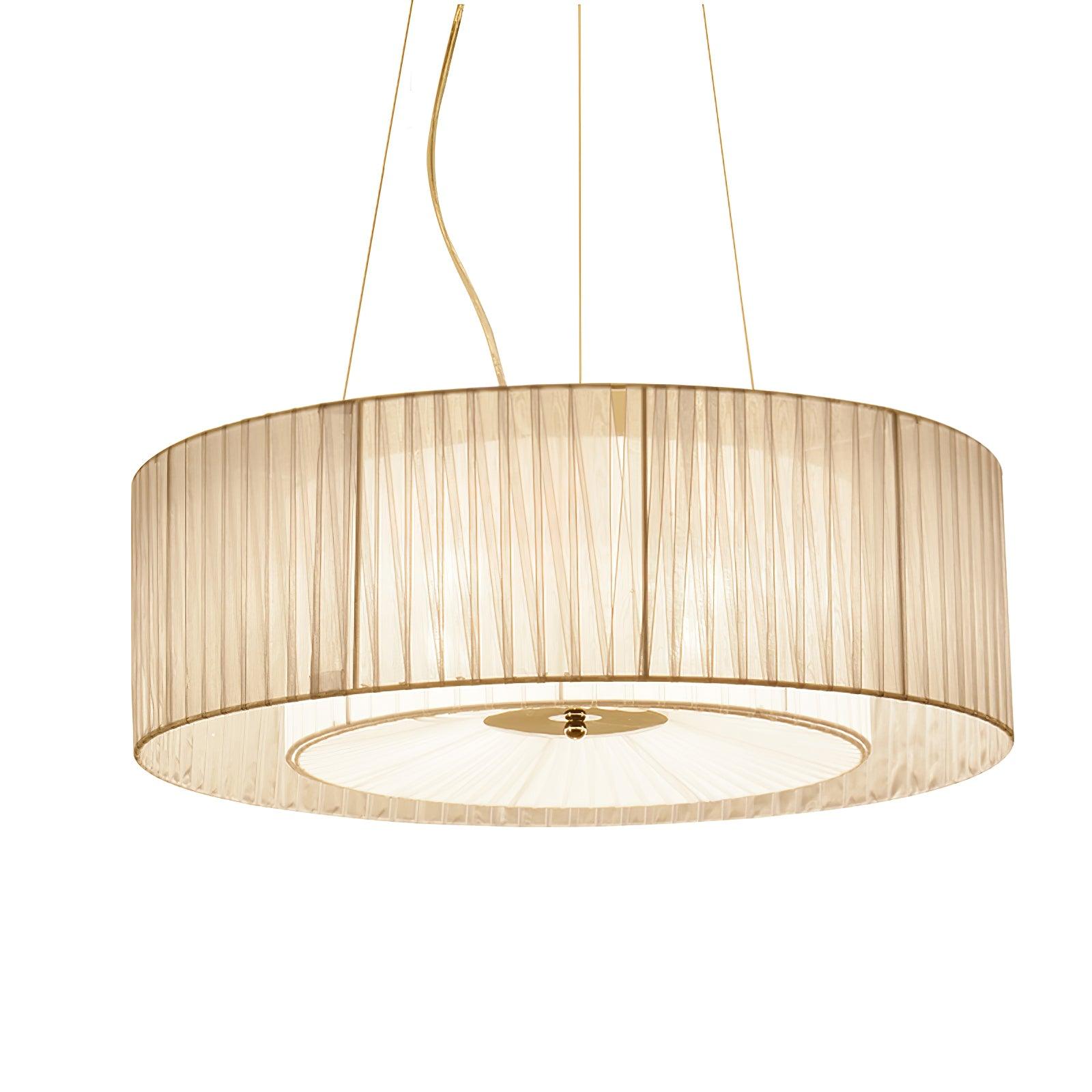 Ruffle Pleated Pendant Lamp