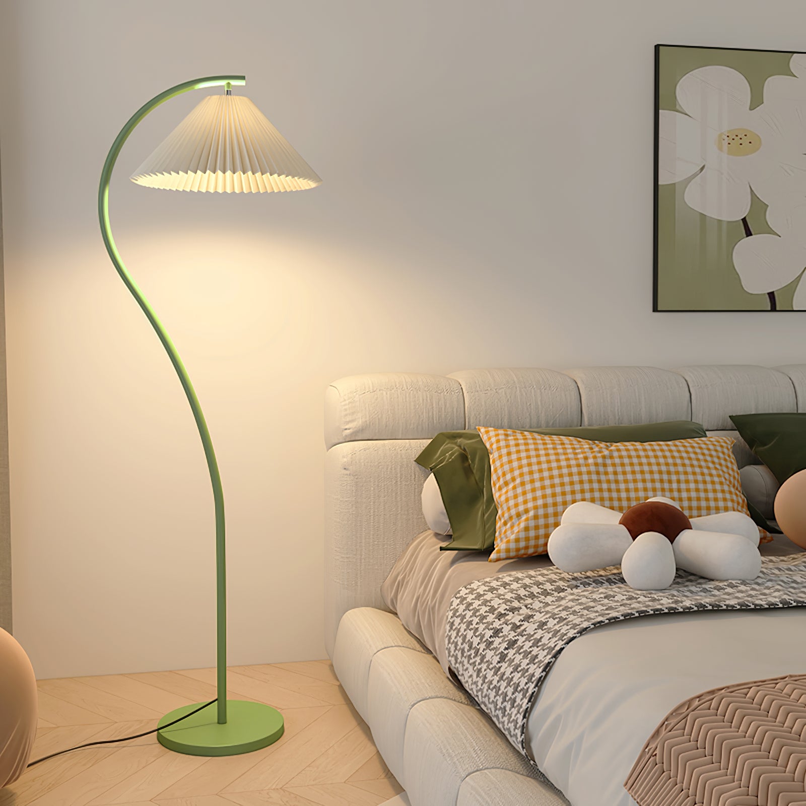 Crescini Pleated Floor Lamp