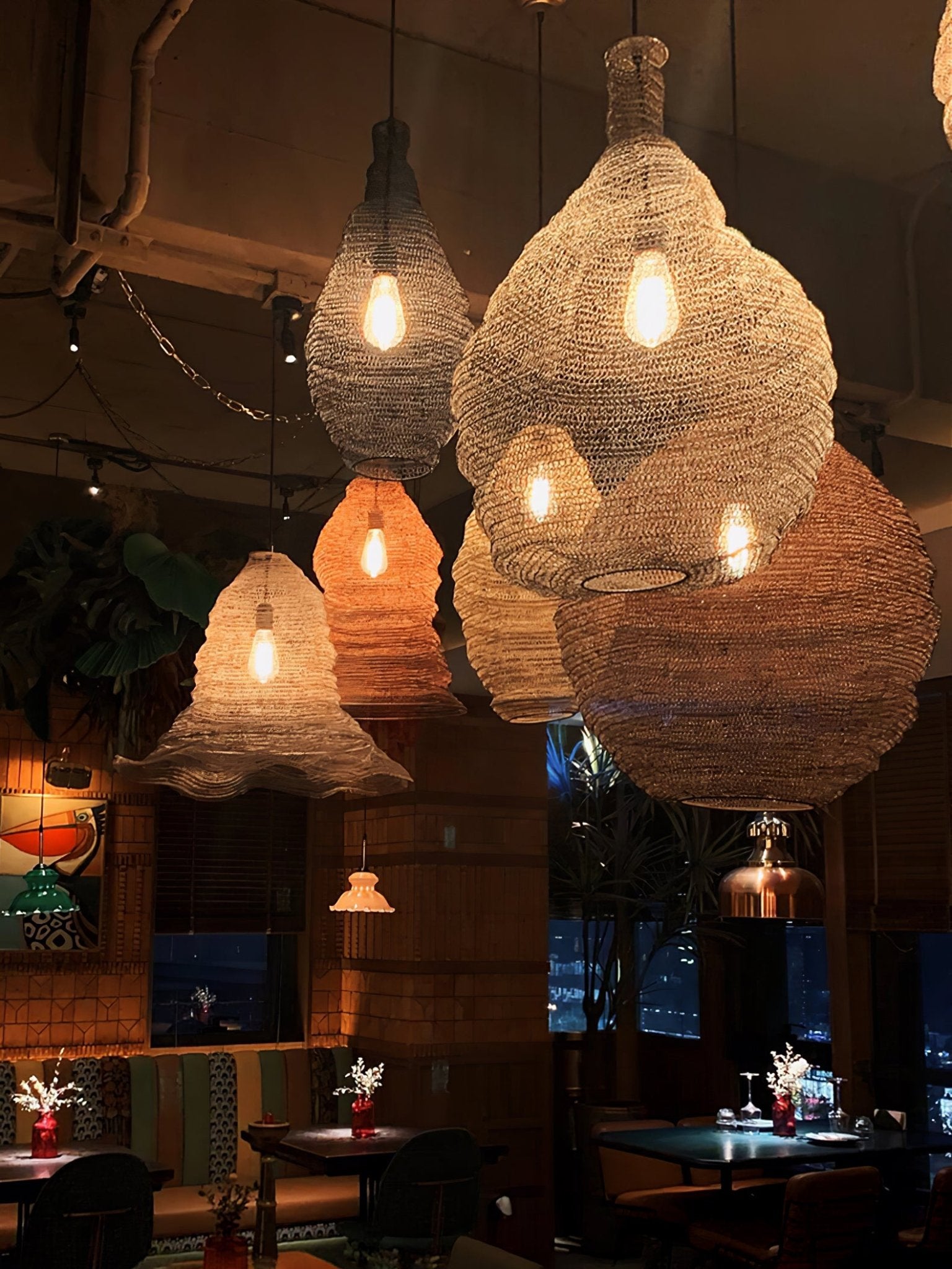 Weaver's Dream Pendant Lamps