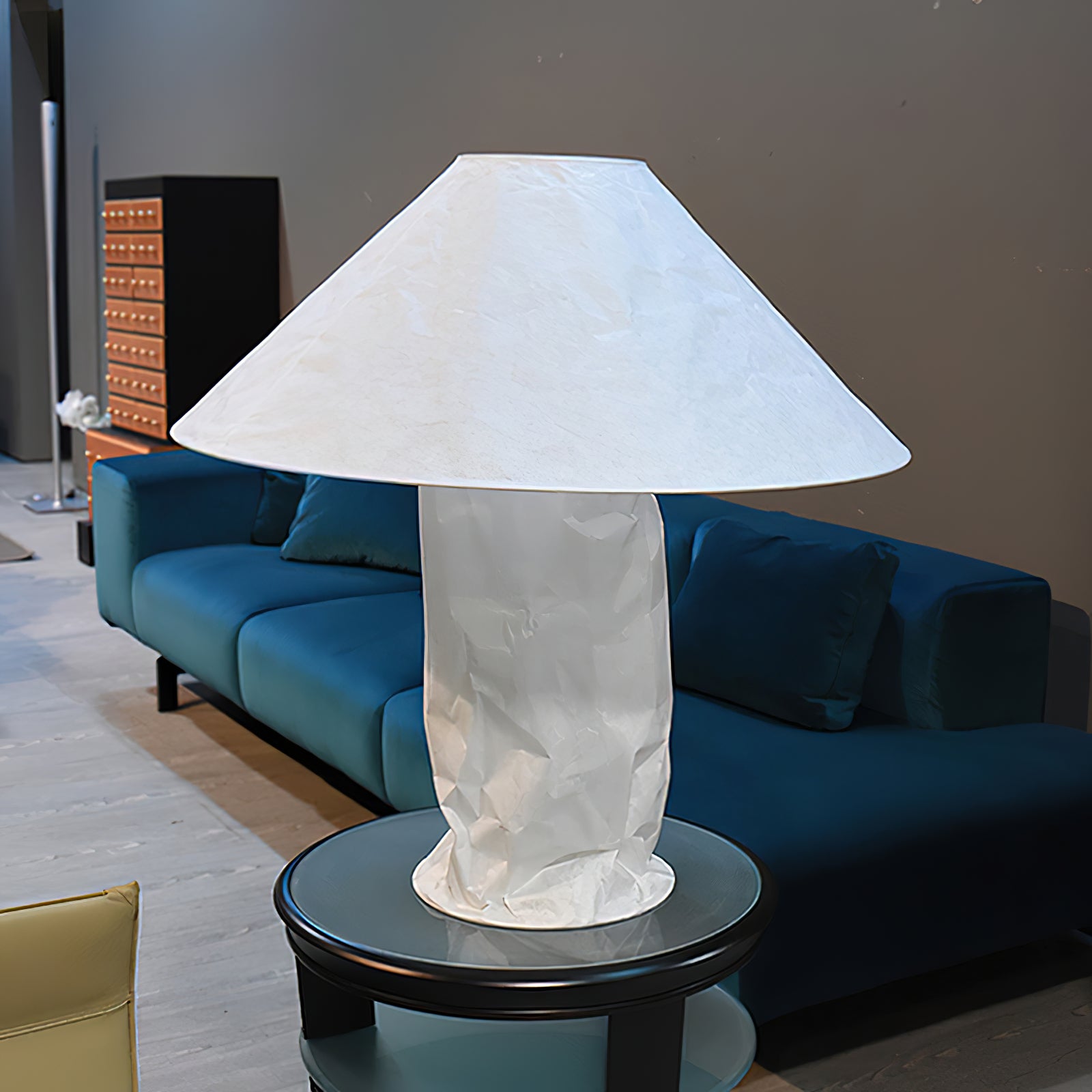 Crinkle Paper Table Lamp