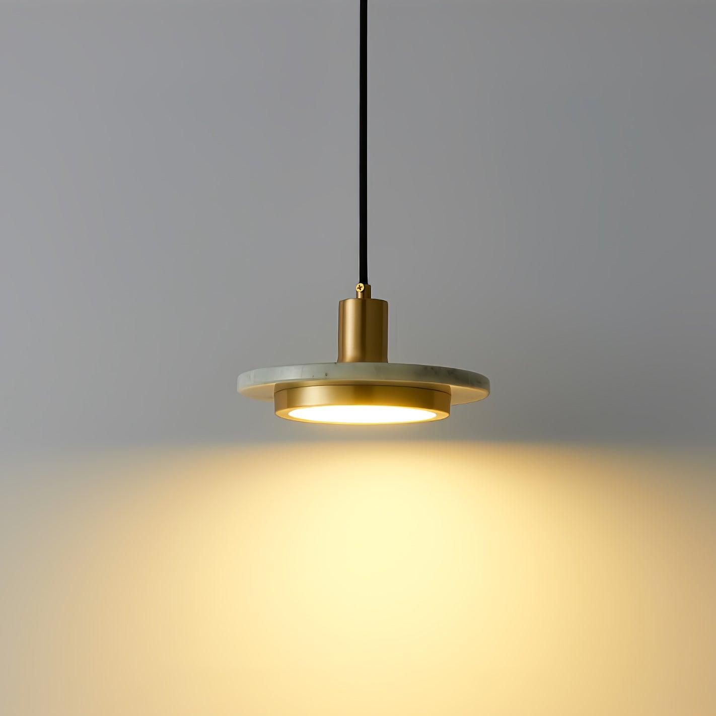 Double Circle Pendant Light