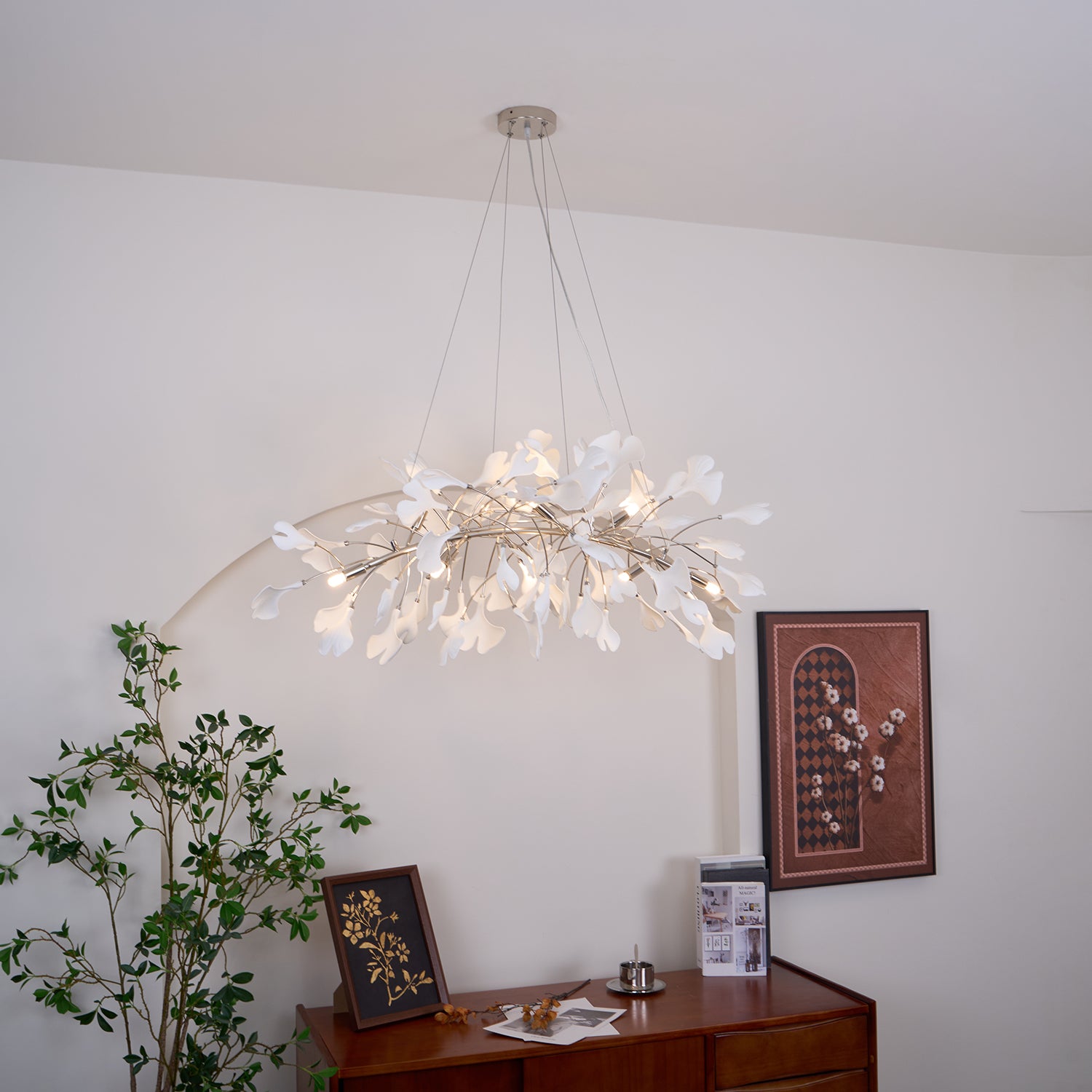 Gingko Chandelier N