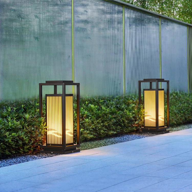 Square Cage Outdoor Light