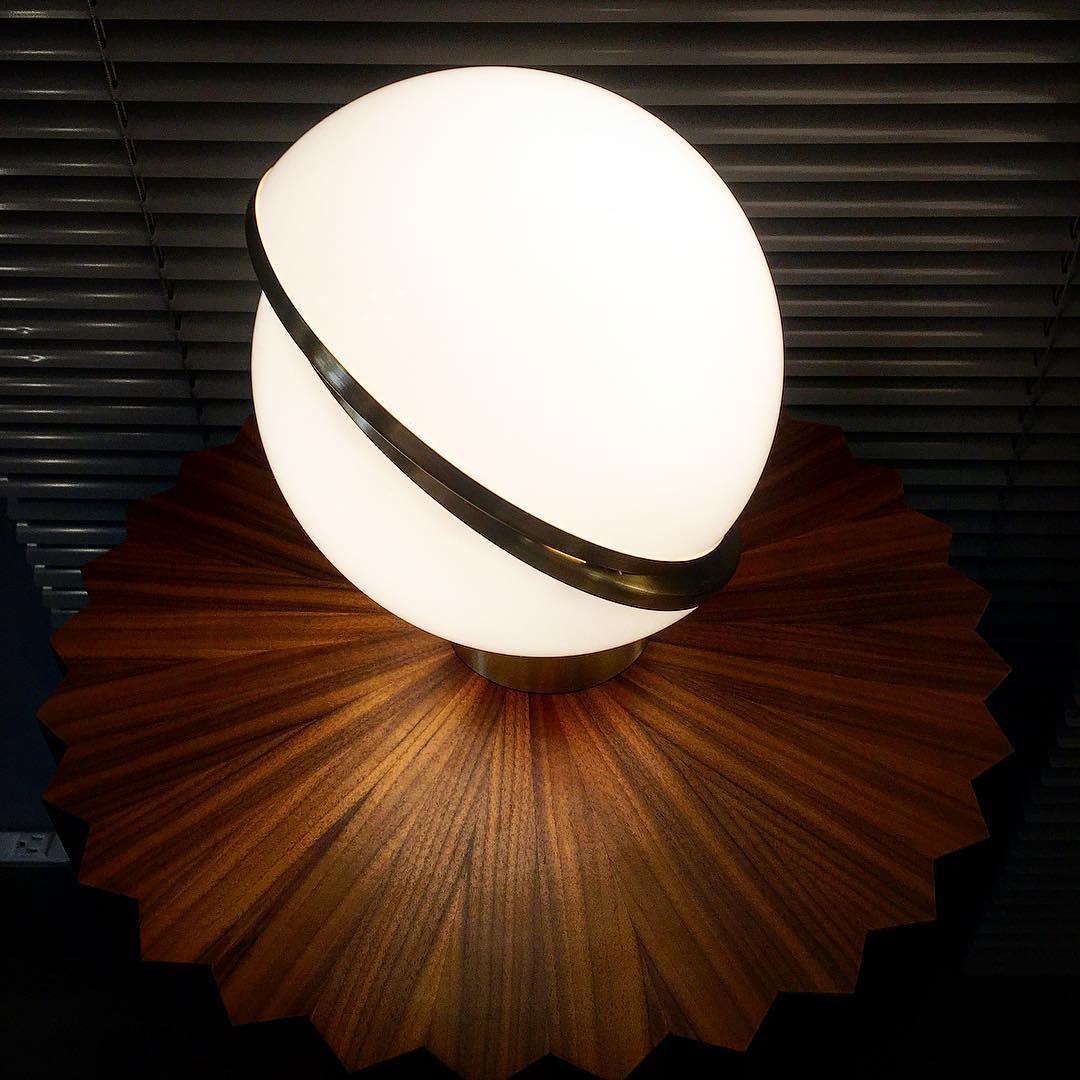 Crescent Table Lamp