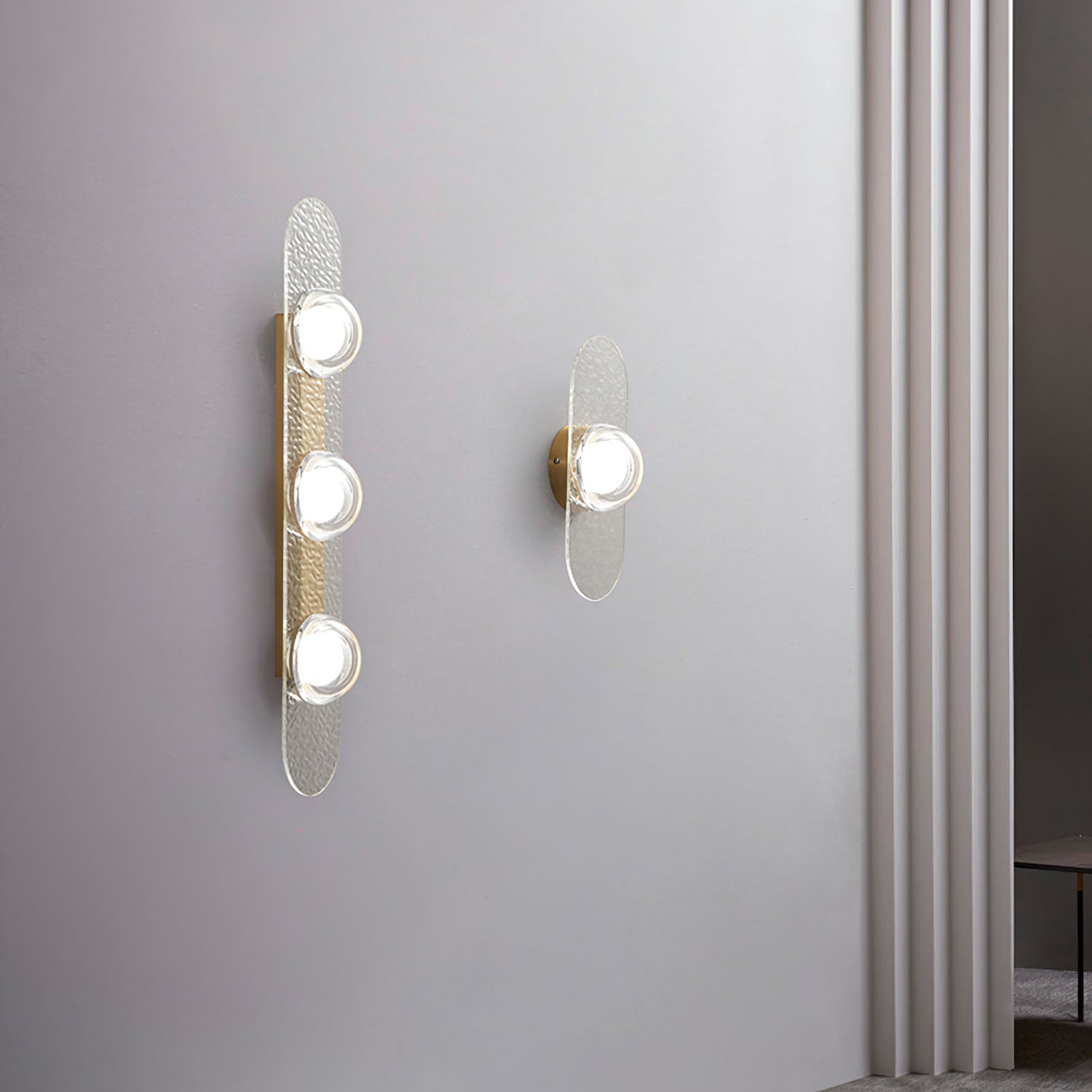 Modulo Brass Wall Light