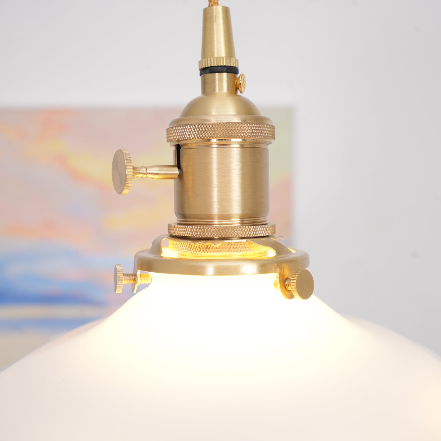 Small Floral Pendant Lamp