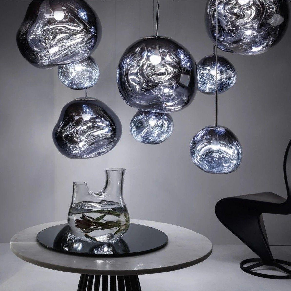 Multi Lava Round Pendant Lamp